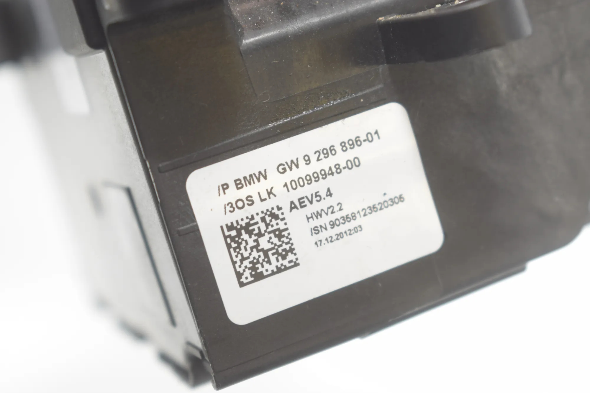 Gear Shifting Mechanism – OEM 9296896 · BMW 3 (F30, F80) 320 i 2012 – 7