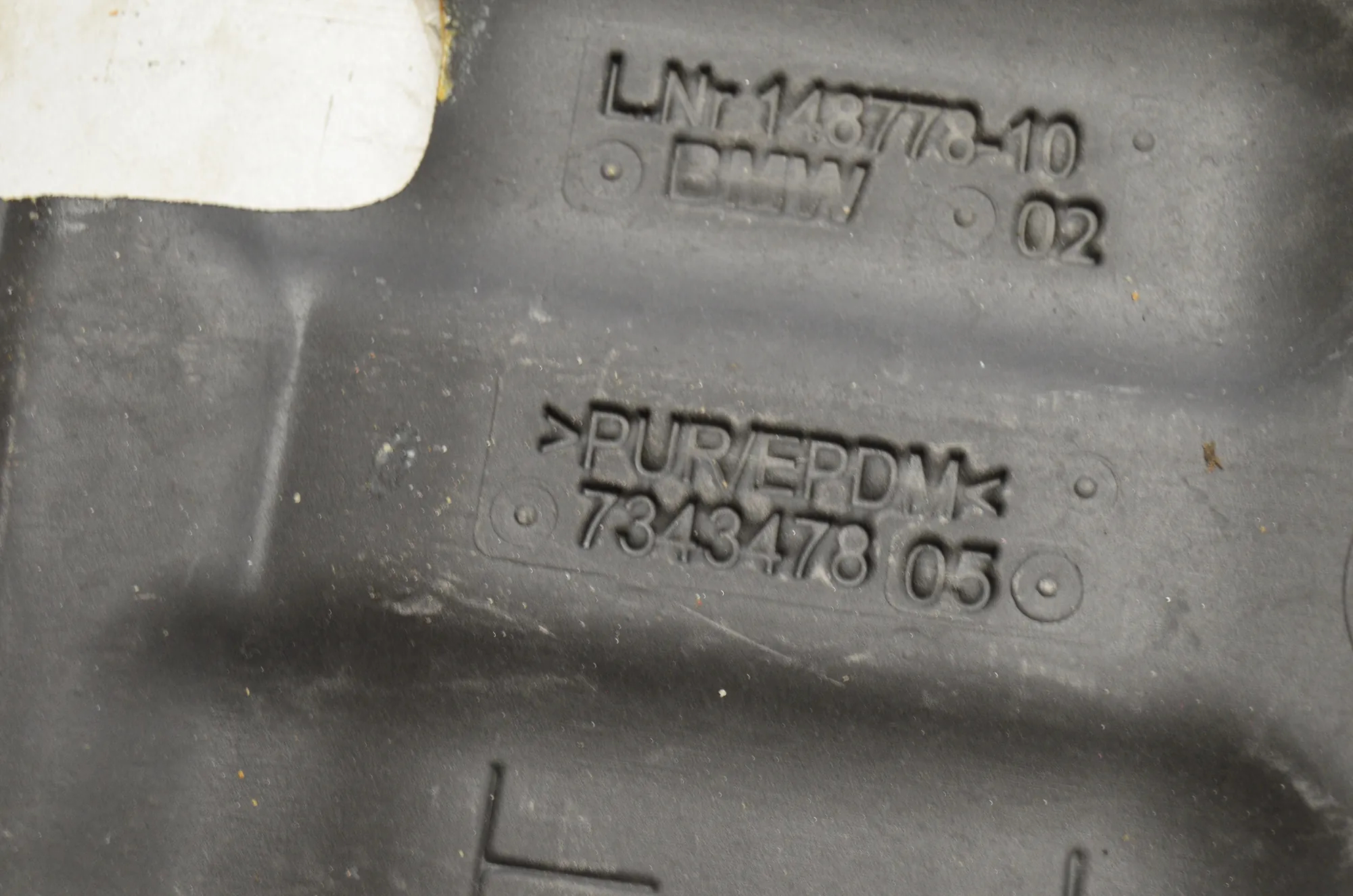 Sound Insulation – OEM 7343387 · BMW 7 (G11, G12) 750 d, Ld xDrive 2016 – 8