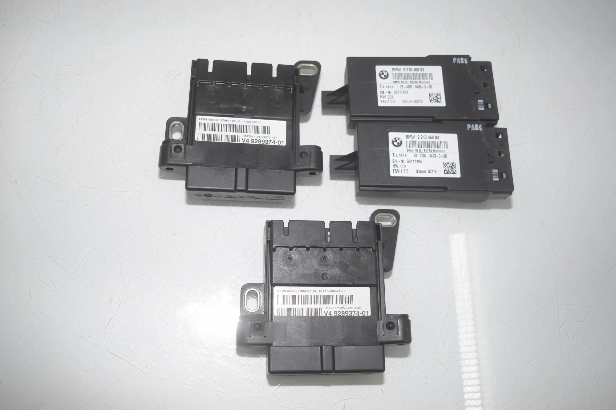 Other Control Units – OEM 9289374 · BMW X5 (F15, F85) M 2018