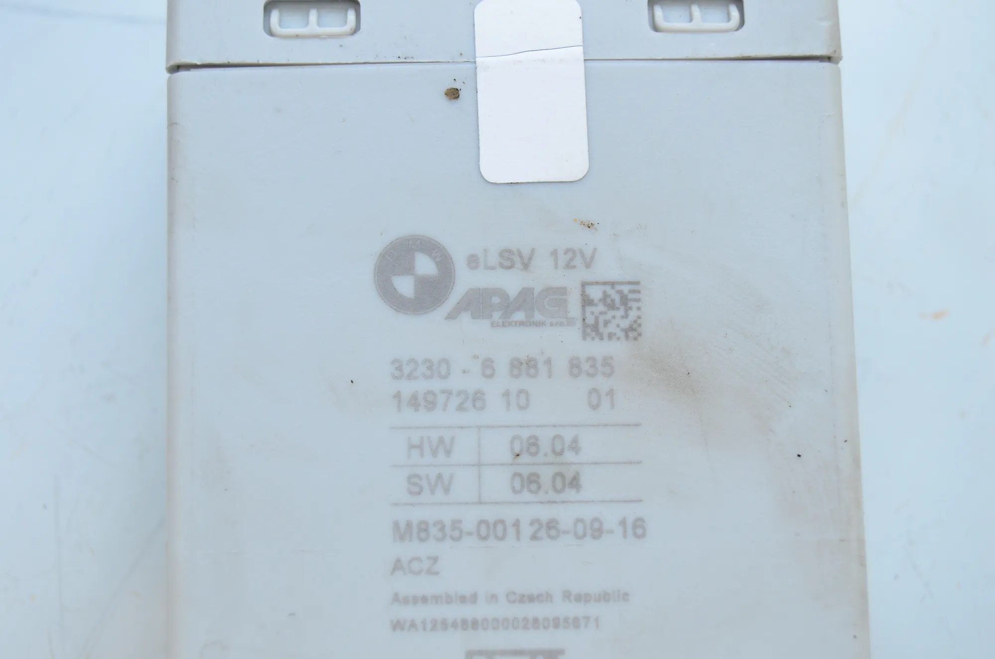Other Control Units – OEM 6810213 · BMW 7 (G11, G12) 750 d, Ld xDrive 2016 – 8