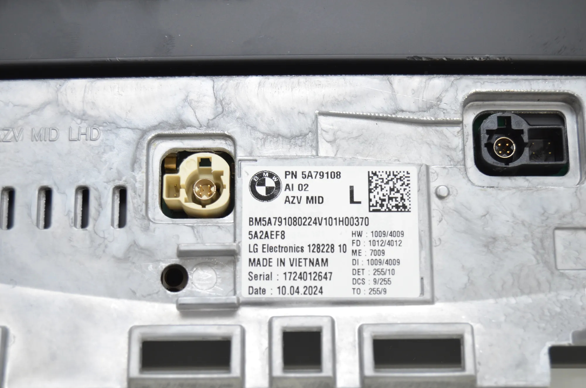 Instrument Cluster Speedometer – OEM 5A79108 · BMW X1 (U11) (2022 - -) BMW X1 (U11) 2024 – 5