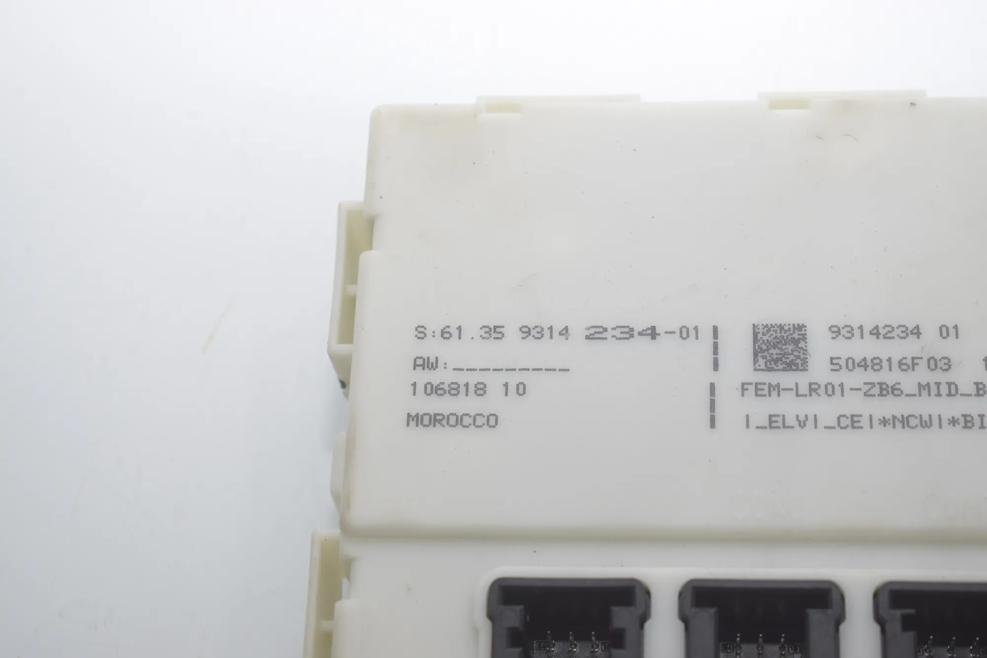 Engine Ignition ECU Set – OEM 9314234 · BMW 3 (F30, F80) 320 i 2012 – 5