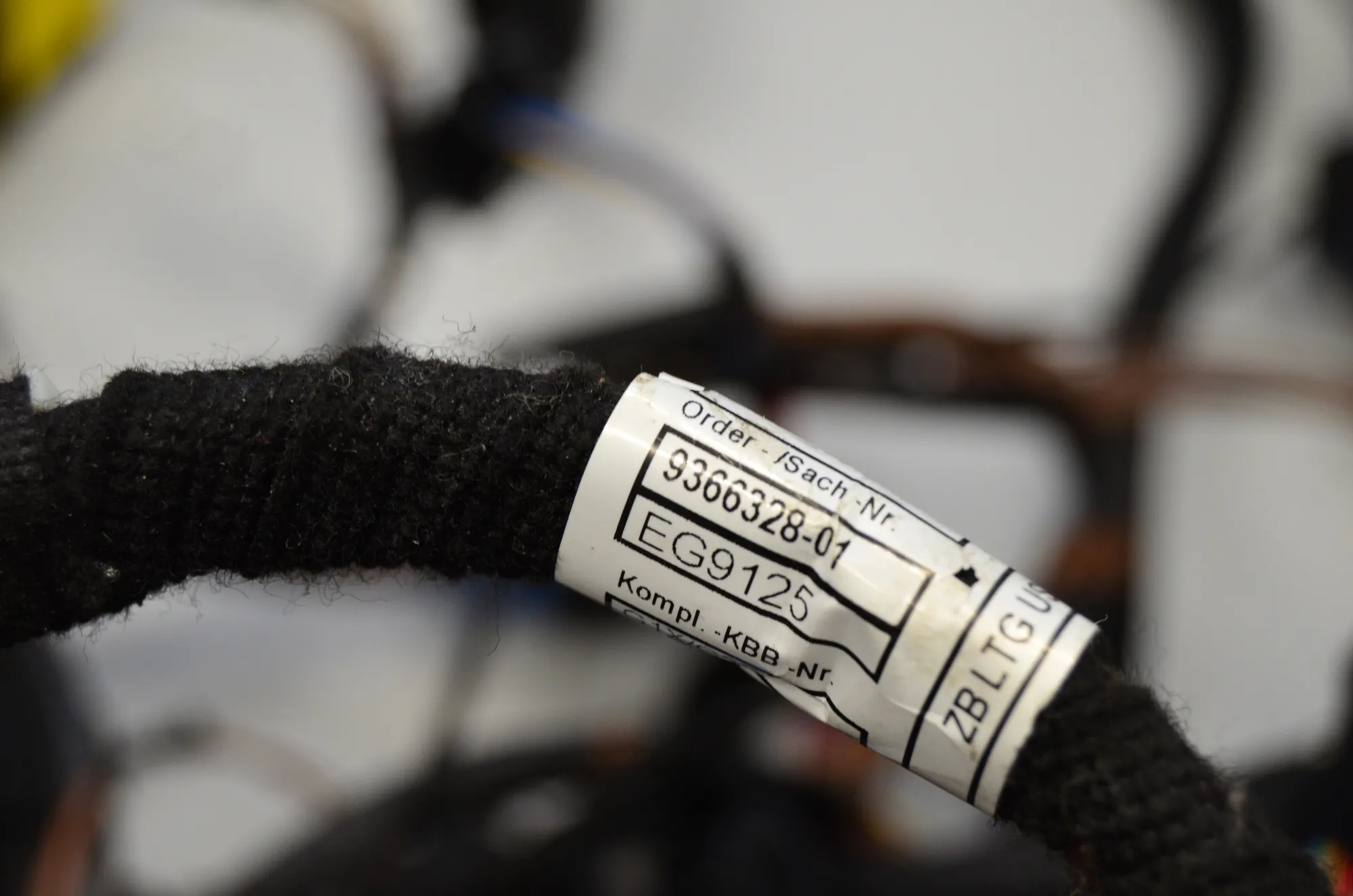 Cable Harness – OEM 9350313 · BMW 7 (G11, G12) 750 d, Ld xDrive 2016 – 7