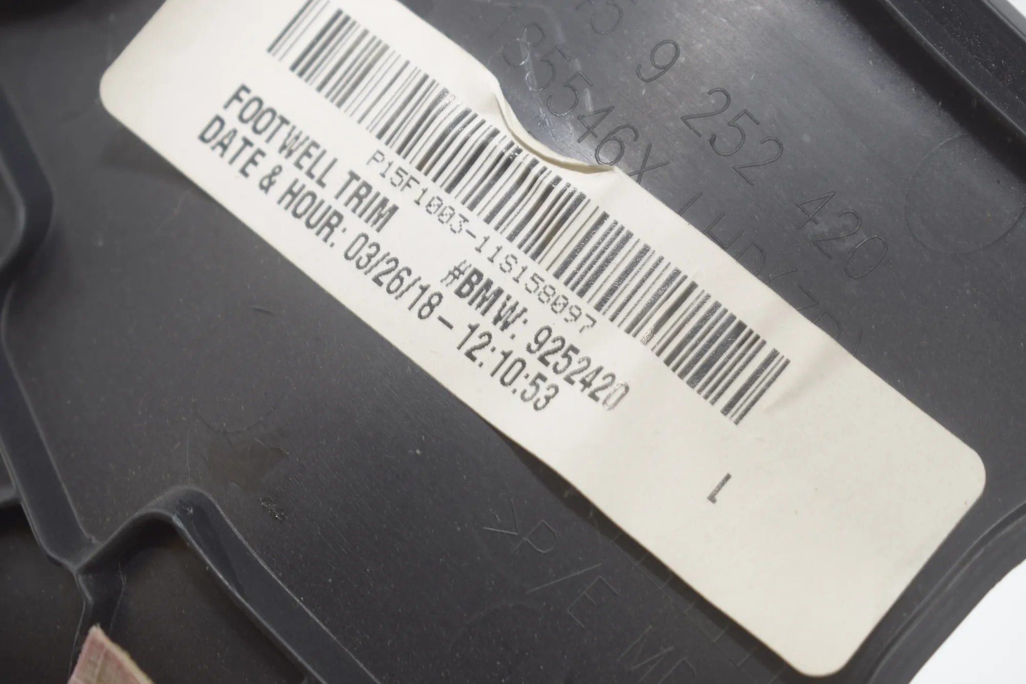 Dashboard Trim – OEM 6814701 · BMW X5 (F15, F85) M 2018 – 8