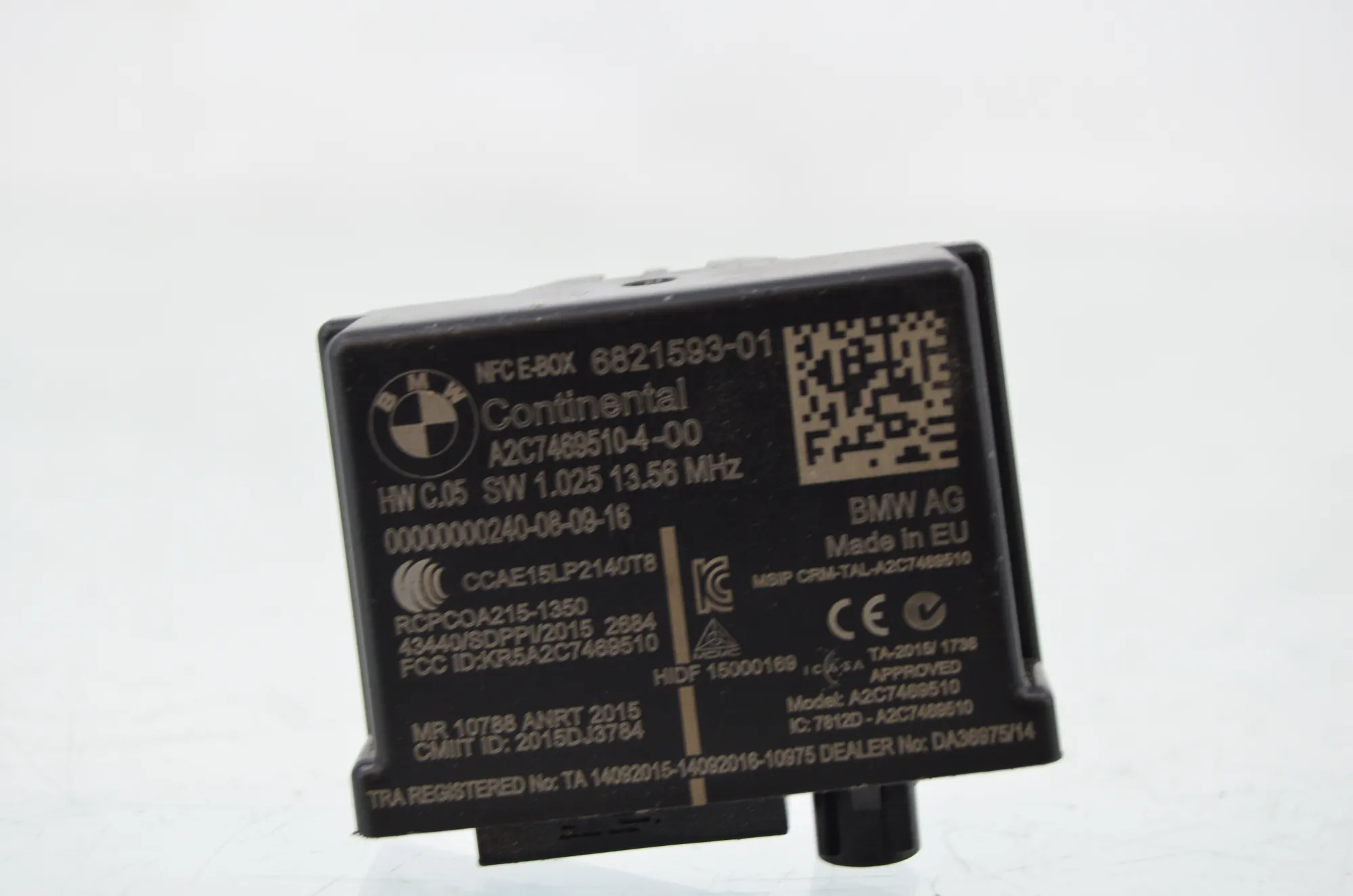 Antenna – OEM 6821593 · BMW 7 (G11, G12) 750 d, Ld xDrive 2016 – 4