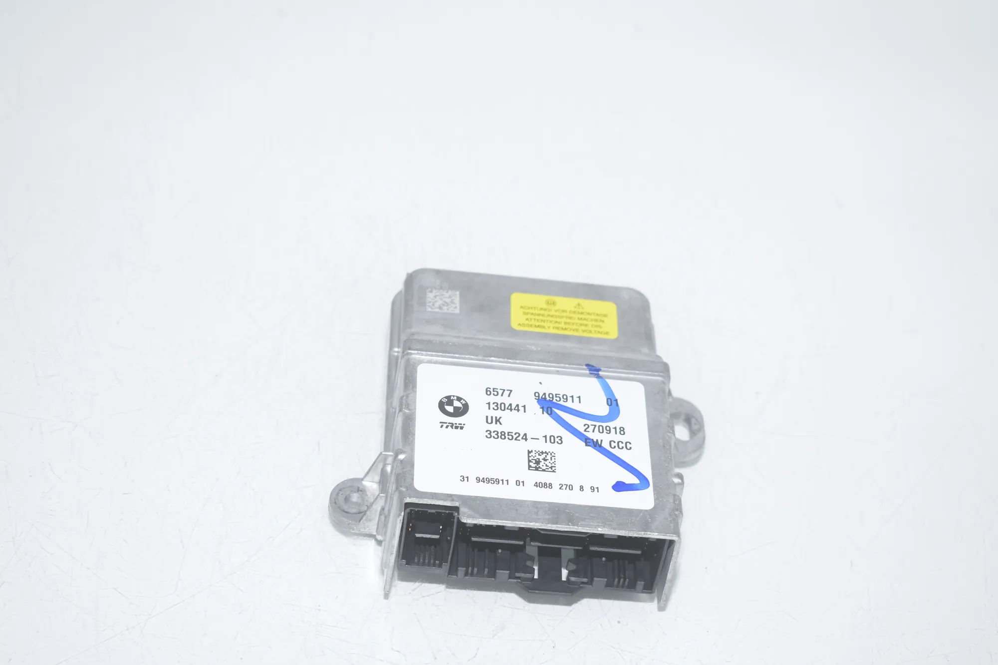 SRS Control Unit – OEM 9495911 · BMW X1 (F48) sDrive 18 i 2018