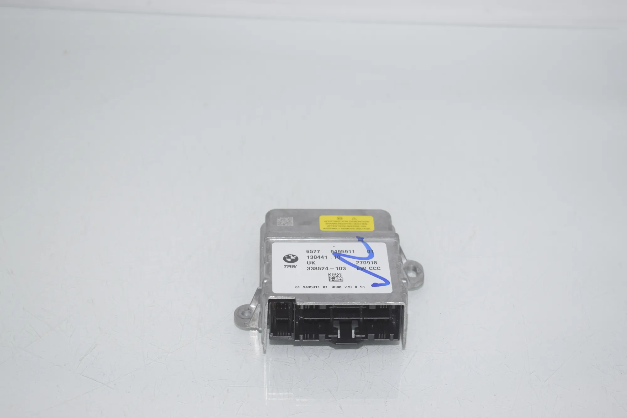 SRS Control Unit – OEM 9495911 · BMW X1 (F48) sDrive 18 i 2018 – 2