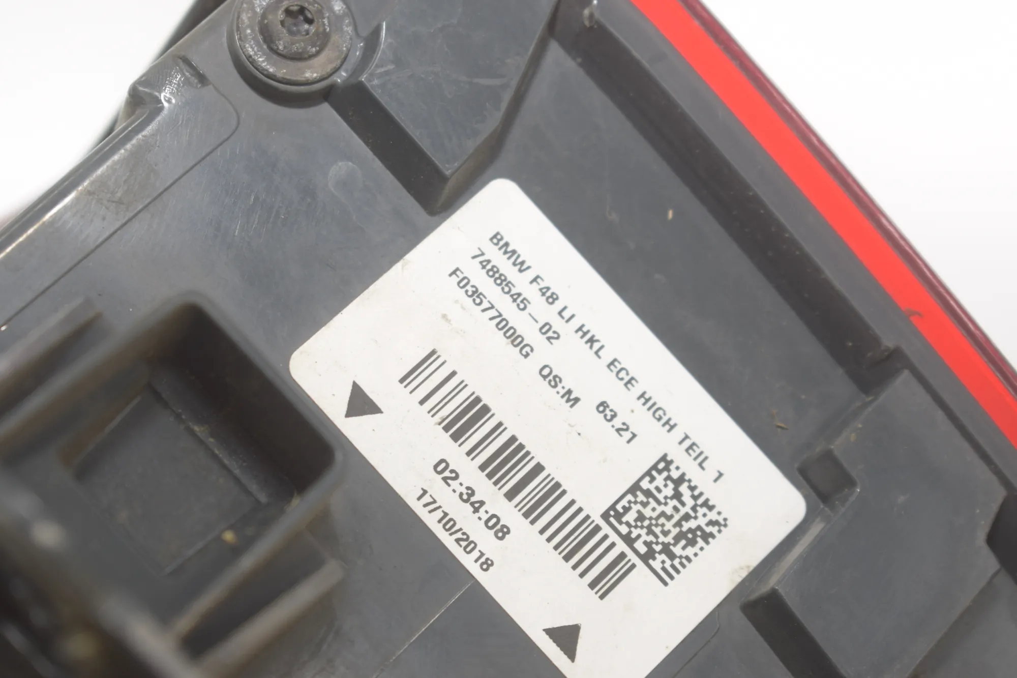 Rear Tail Light Set – OEM 7488545 · BMW X1 (F48) sDrive 18 i 2018 – 10