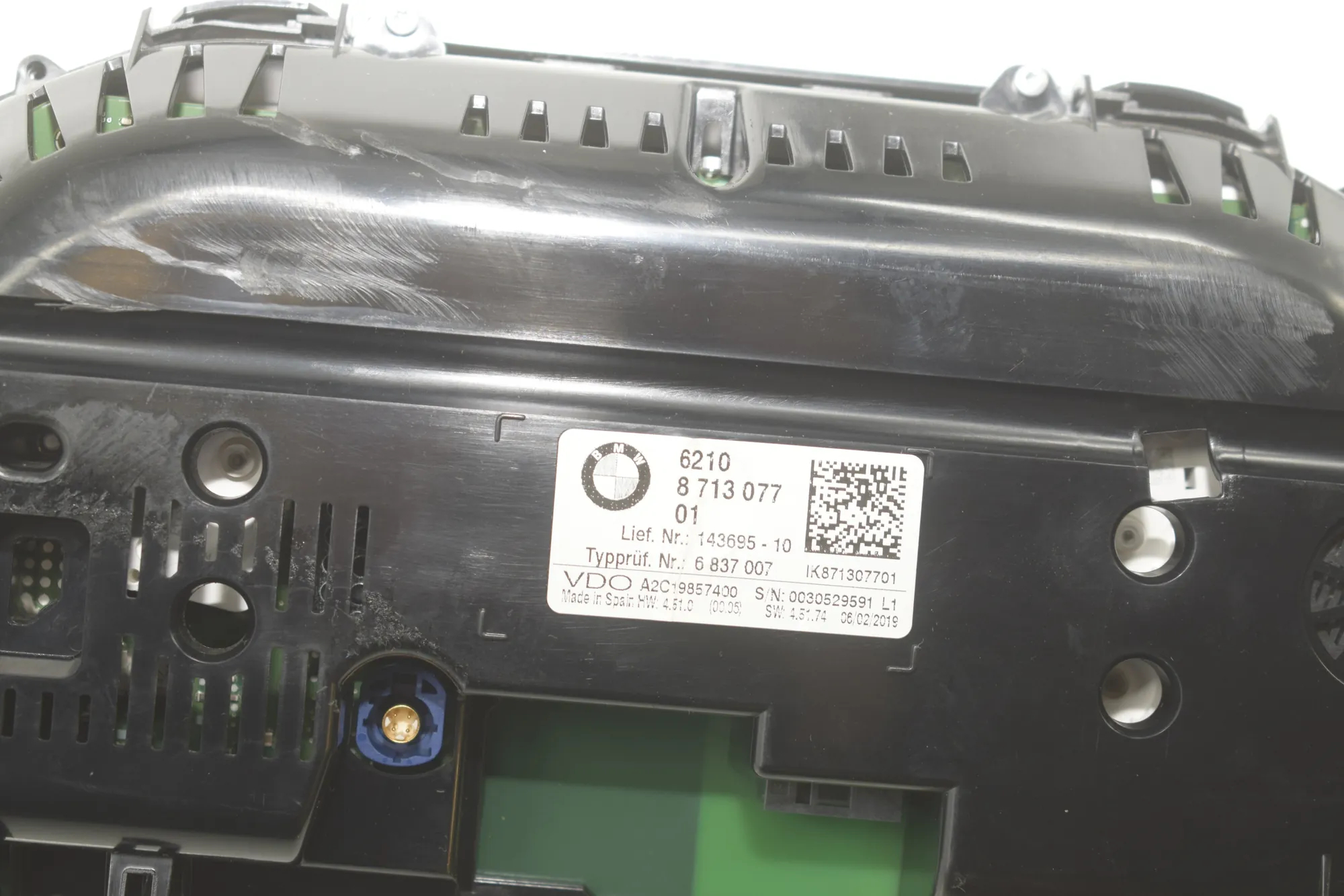 Instrument Cluster Speedometer – OEM 8713077 · BMW BMW 2 Active Tourer (F45) 225 xe 2019 – 8