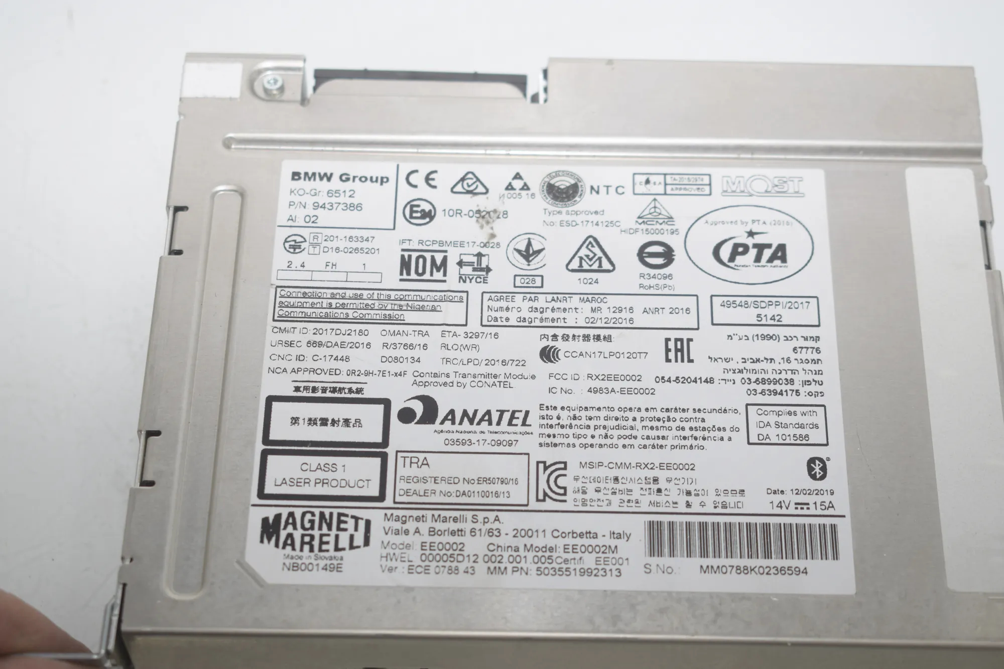 Navigation System – OEM 9490069 · BMW BMW 2 Active Tourer (F45) 225 xe 2019 – 9