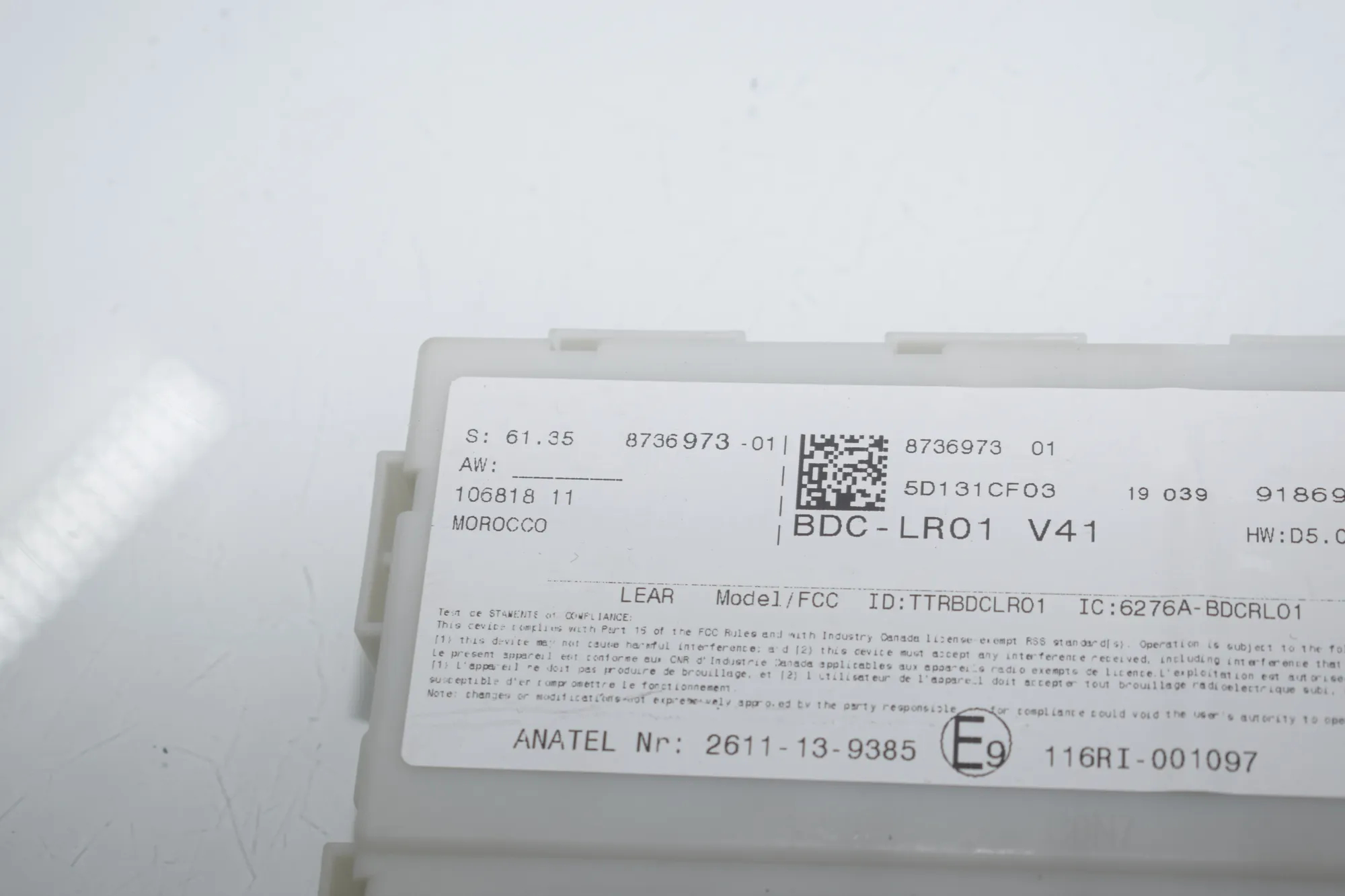 Engine Ignition ECU Set – OEM 8736973 · BMW BMW 2 Active Tourer (F45) 225 xe 2019 – 5