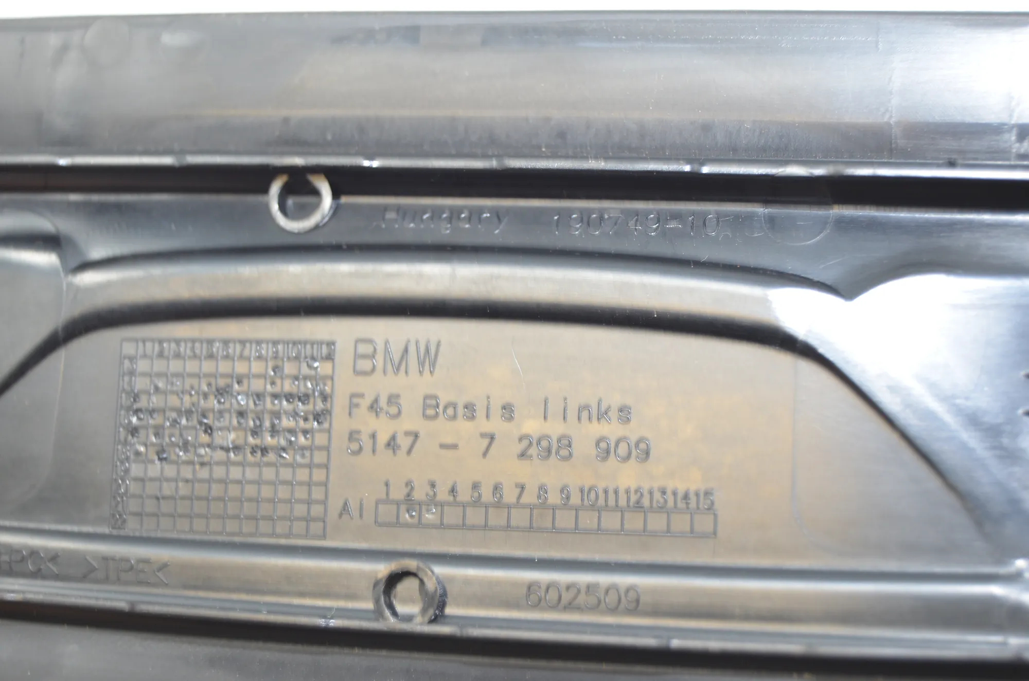 Door Sill Trim Kit – OEM 7298909 · BMW BMW 2 Active Tourer (F45) 225 xe 2019 – 4
