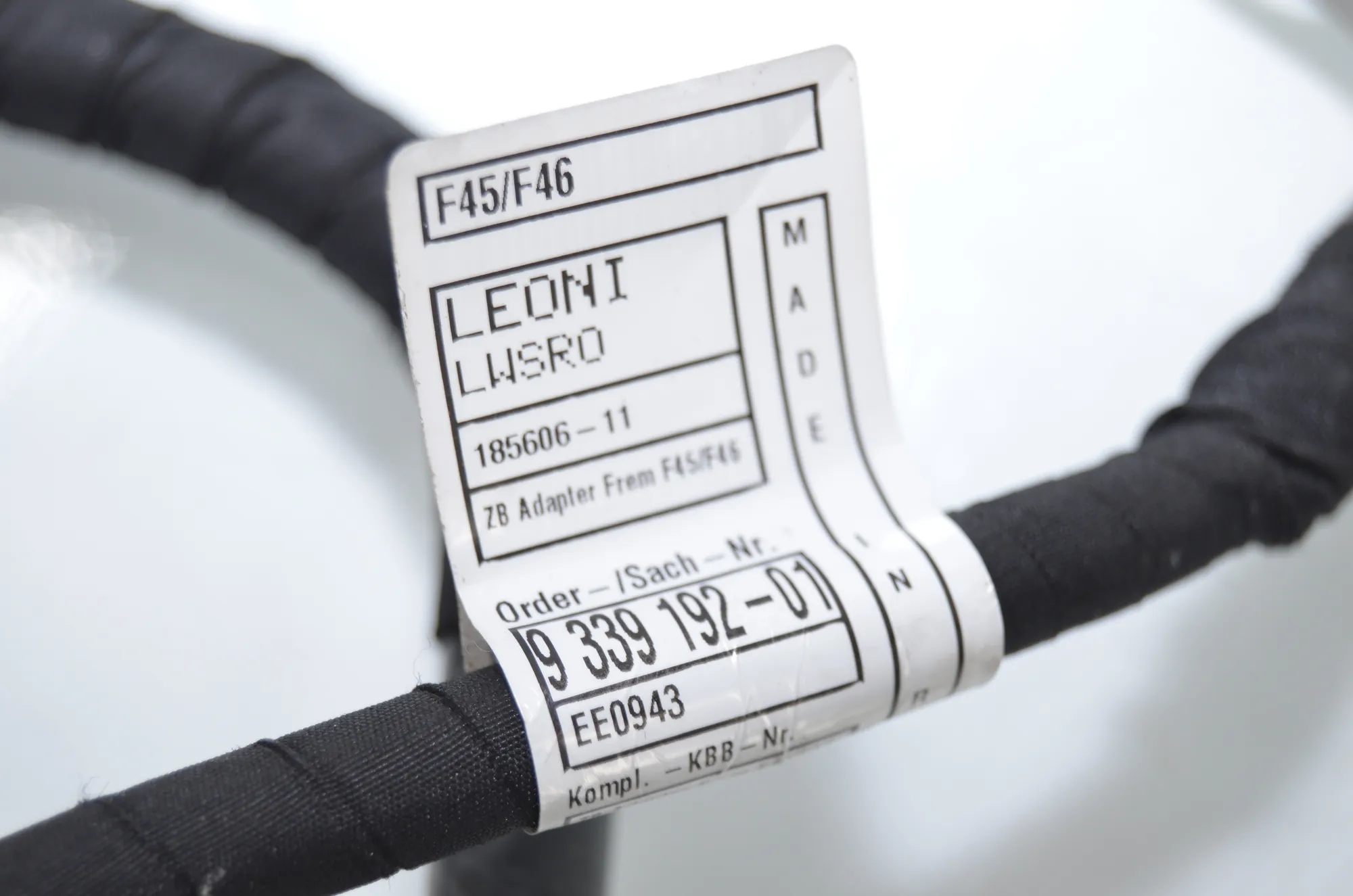 Positive Battery Cable – OEM 8602988 · BMW 2 Active Tourer (F45) 218 i 2015 – 6
