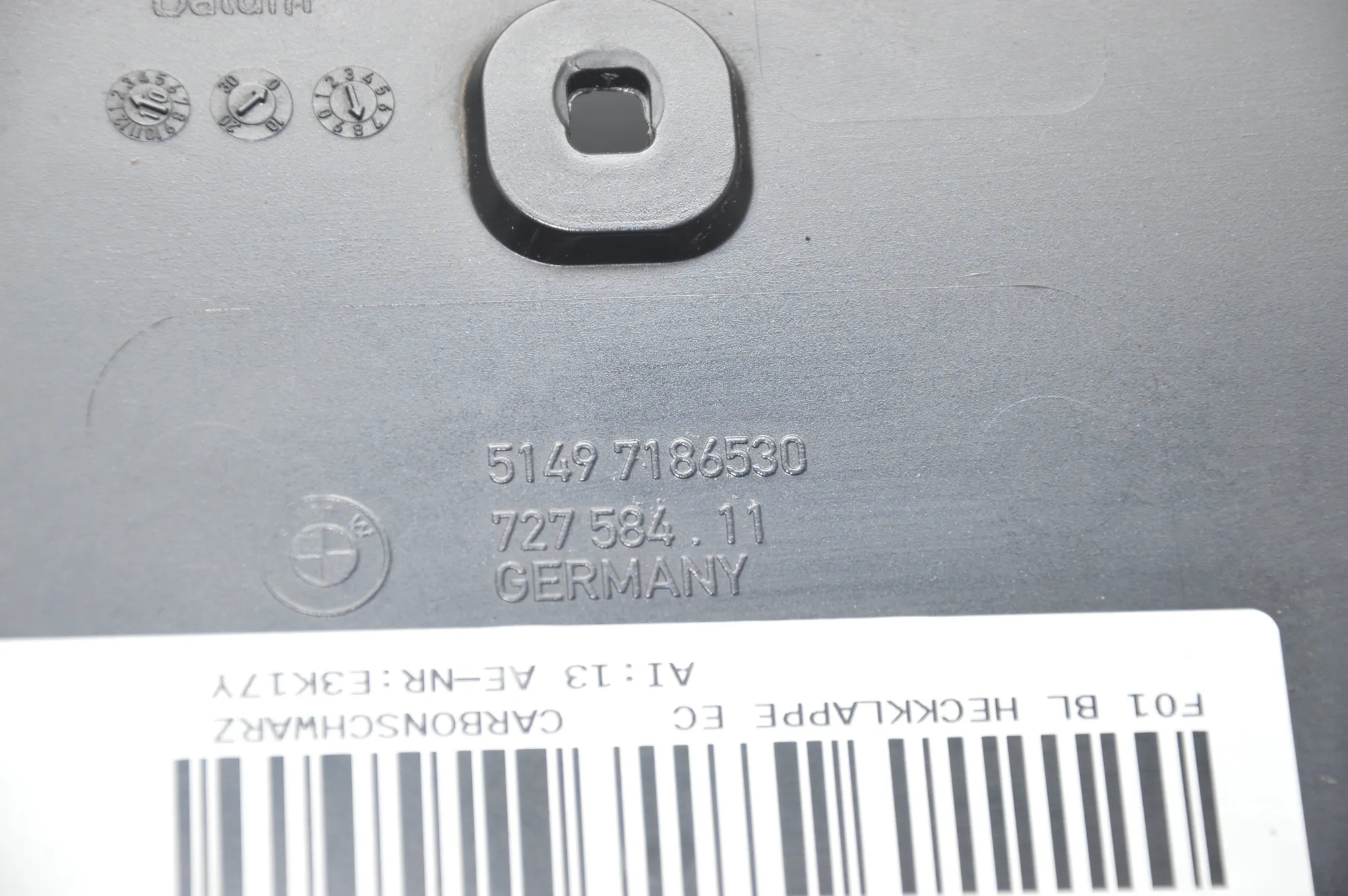 Other Body Parts – OEM 7186530 · BMW 7 (F01, F02) BMW 7 (F01, F02) 730 d 2010 – 6
