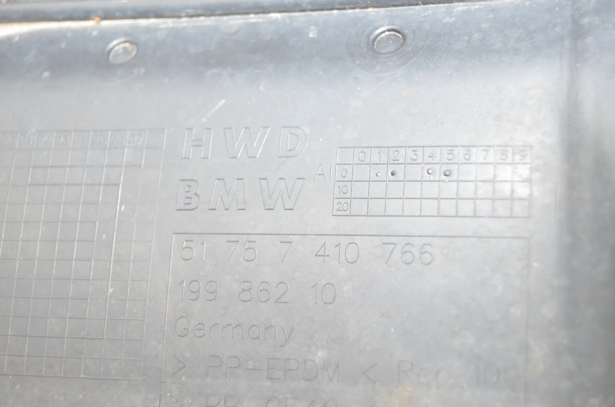 Other Underbody Cover – OEM 7352678 · BMW 2 Active Tourer (F45) BMW 2 Active Tourer (F45) 225 xe 2019 – 8