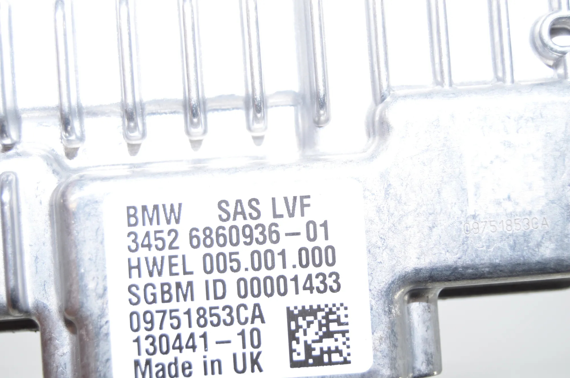 Other Control Units – OEM 6860936 · BMW 2 Active Tourer (F45) BMW 2 Active Tourer (F45) 218 i 2015 – 7