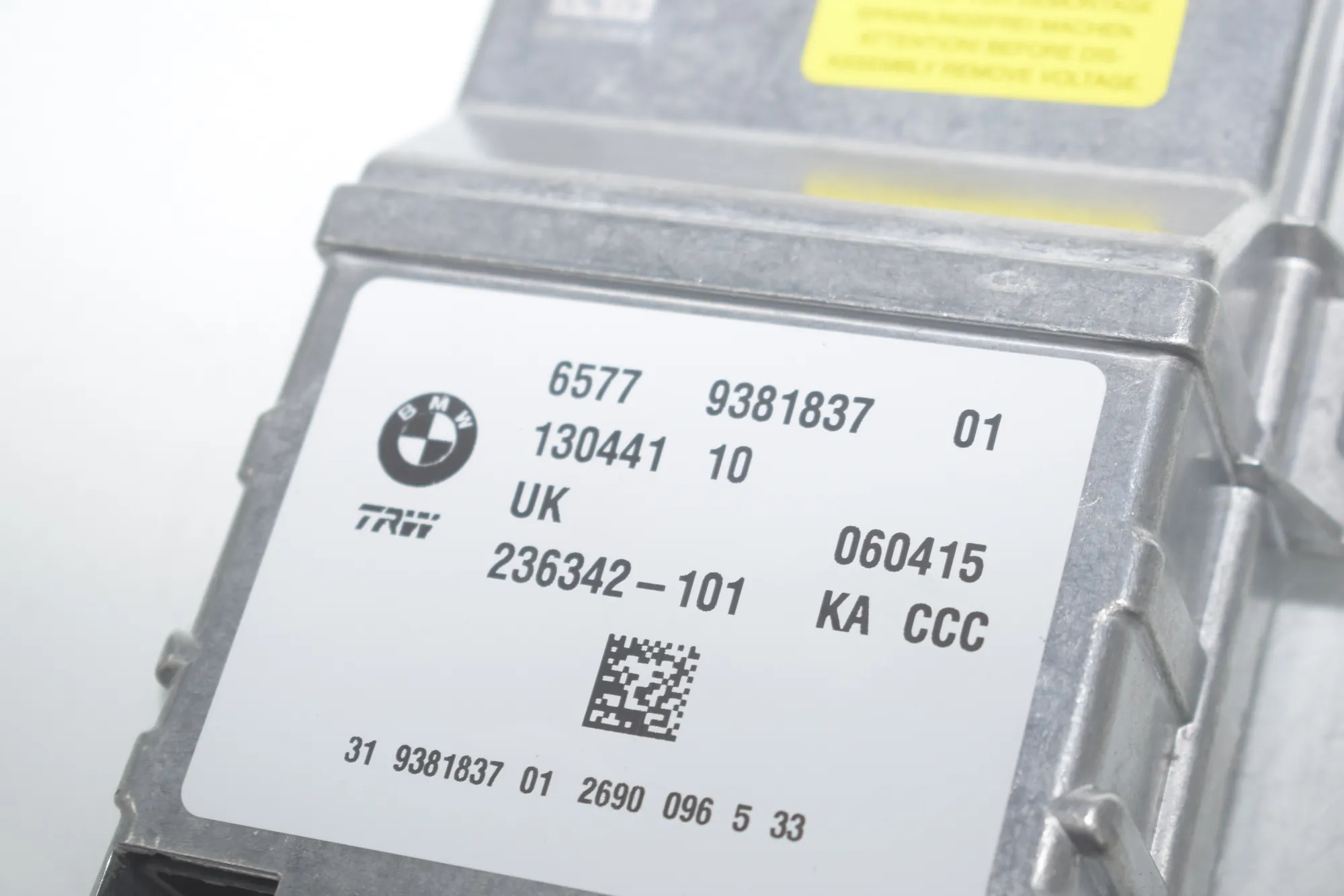 Other Control Units – OEM 9319081 · BMW 2 Active Tourer (F45) BMW 2 Active Tourer (F45) 218 i 2015 – 11