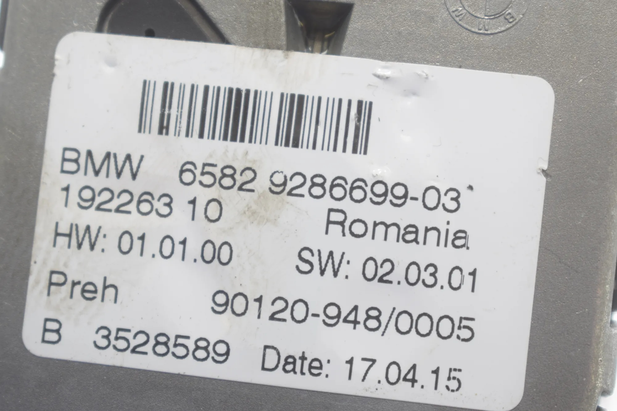 Navigation System – OEM 9286699 · BMW 2 Active Tourer (F45) BMW 2 Active Tourer (F45) 218 i 2015 – 5