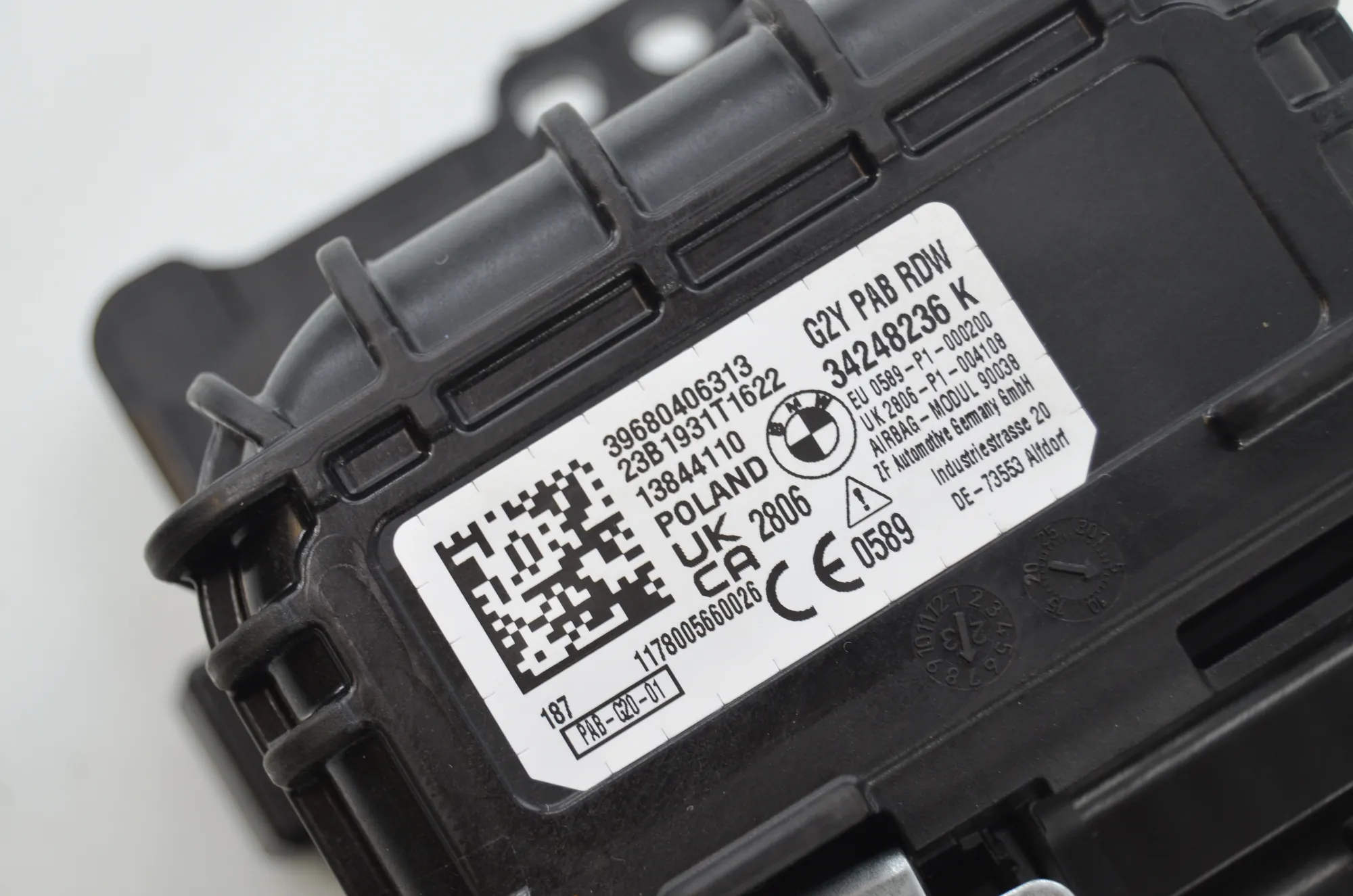 Dashboard Safety Bag SRS – OEM 6804063 · BMW 3 Touring (G21) BMW 3 Touring (G21) 320 d Mild-Hybrid 2023 – 4