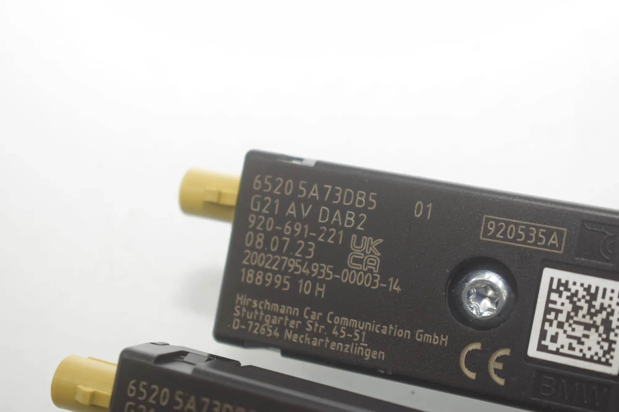 Antenna Amplifier – OEM 5A67758 · BMW 3 Touring (G21) BMW 3 Touring (G21) 320 d Mild-Hybrid 2023 – 6