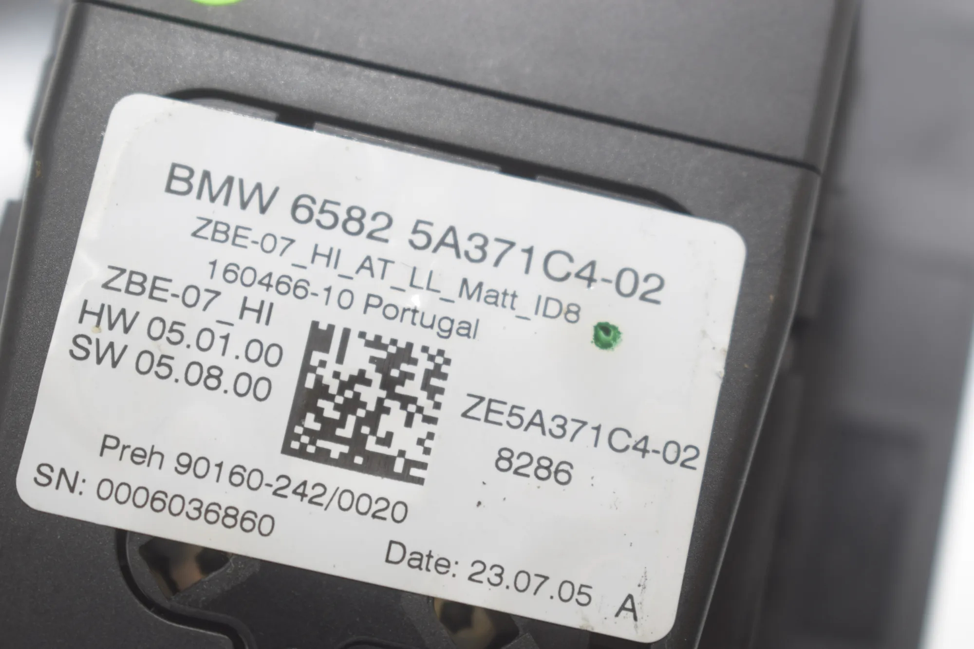 Navigation Control Unit – OEM 5A371C4 · BMW 3 Touring (G21) BMW 3 Touring (G21) 320 d Mild-Hybrid 2023 – 5