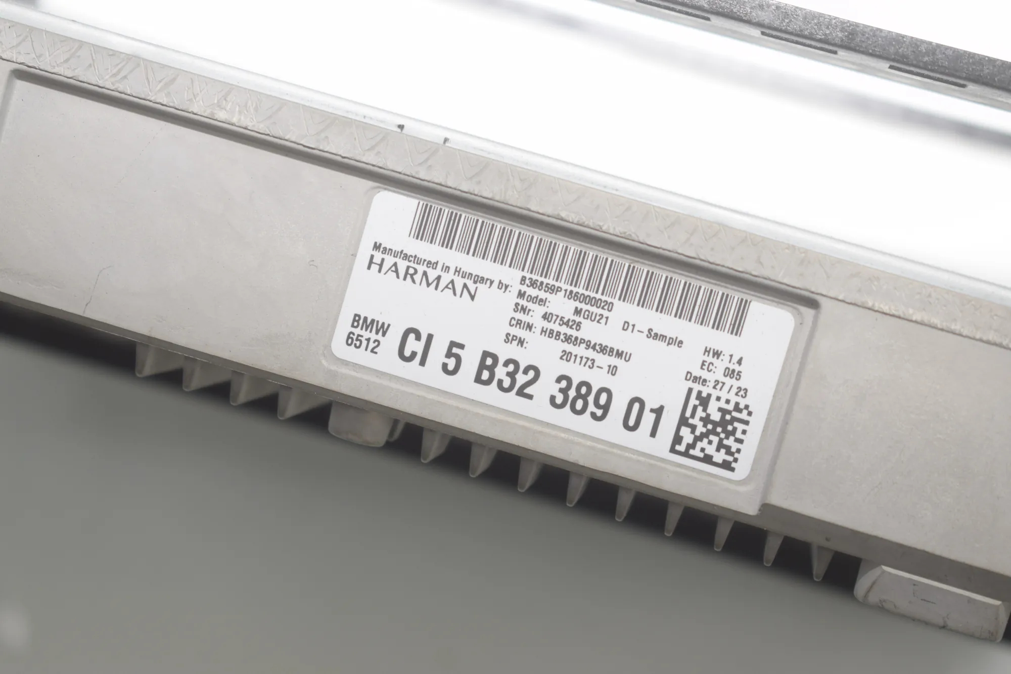 Navigation Control Unit – OEM 5A371C4 · BMW 3 Touring (G21) BMW 3 Touring (G21) 320 d Mild-Hybrid 2023 – 10