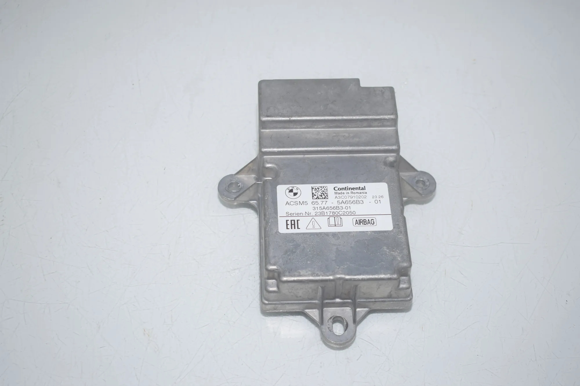 SRS Control Unit – OEM 5A656B3 · BMW 3 Touring (G21) BMW 3 Touring (G21) 320 d Mild-Hybrid 2023