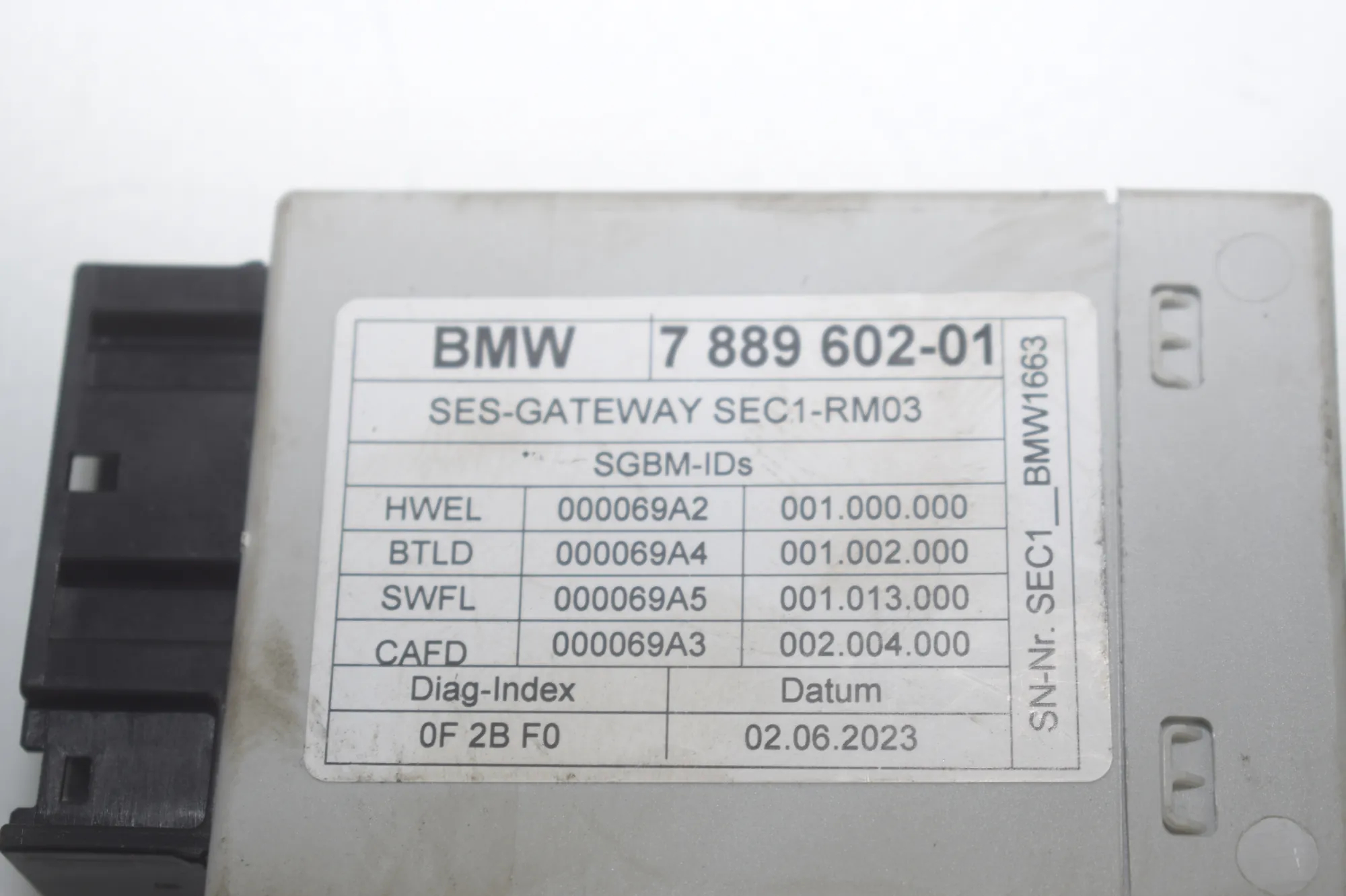 Other Control Units – OEM 7889602 · BMW 3 Touring (G21) BMW 3 Touring (G21) 320 d Mild-Hybrid 2023 – 4