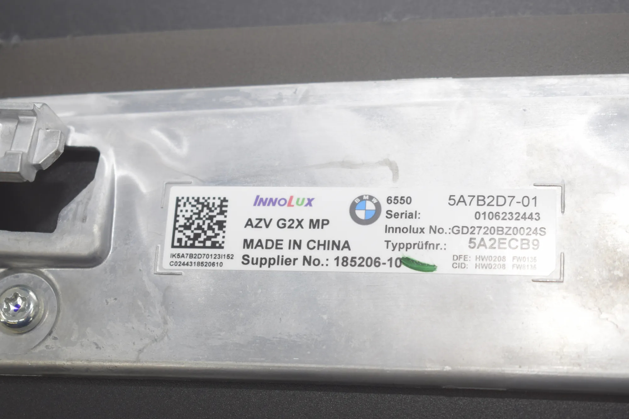 Navigation Screen Display – OEM 5A7B2D7 · BMW 3 Touring (G21) BMW 3 Touring (G21) 320 d Mild-Hybrid 2023 – 9