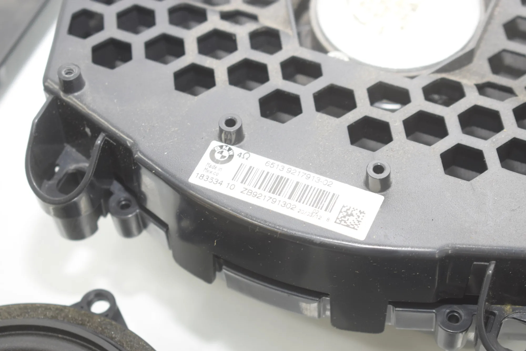 Sound Audio System Set – OEM 9217913 · BMW X3 (F25) BMW X3 (F25) xDrive 30 d 2012 – 5