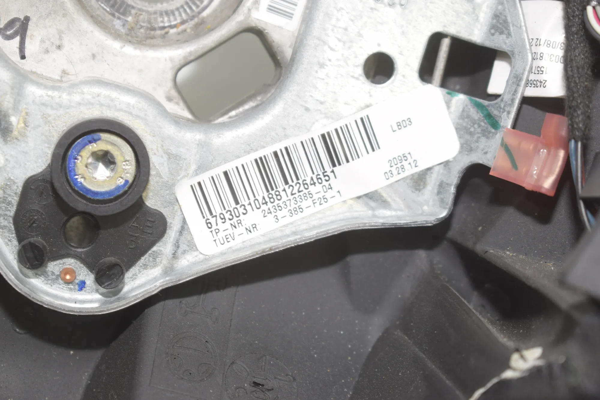 Steering Wheel – OEM 6793031 · BMW X3 (F25) BMW X3 (F25) xDrive 30 d 2012 – 7