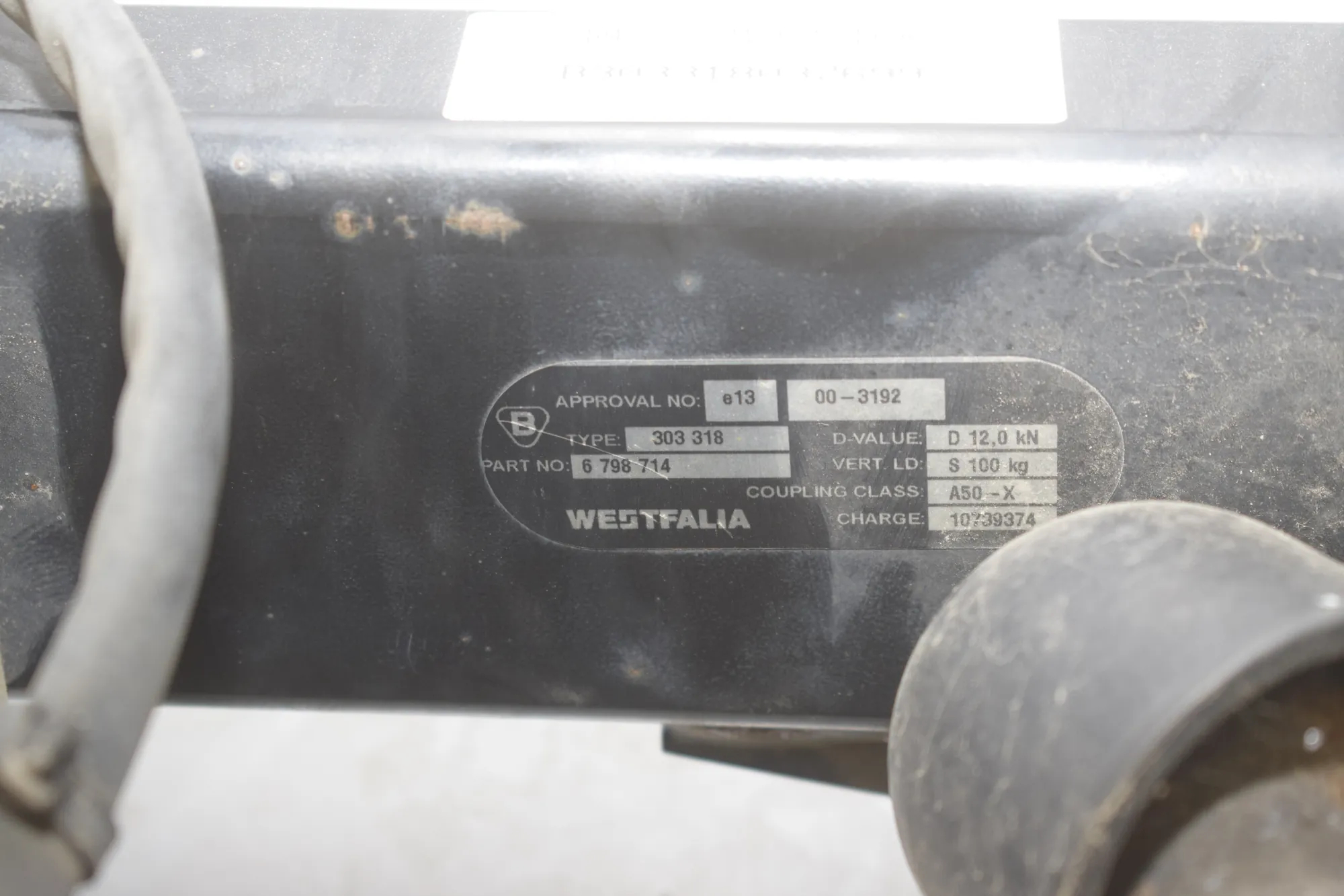 Towbar Kit – OEM 6875542 · BMW X3 (F25) BMW X3 (F25) xDrive 30 d 2012 – 6