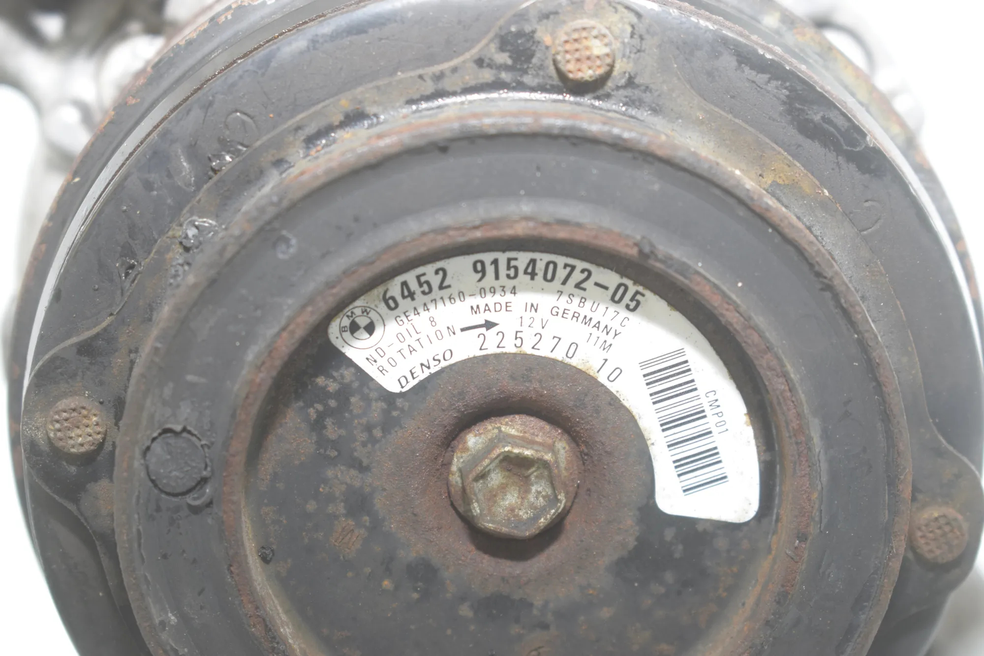 Air Condition A/C Pump – OEM 9154072 · BMW 7 (F01, F02) BMW 7 (F01, F02) 750 i 2010 – 5