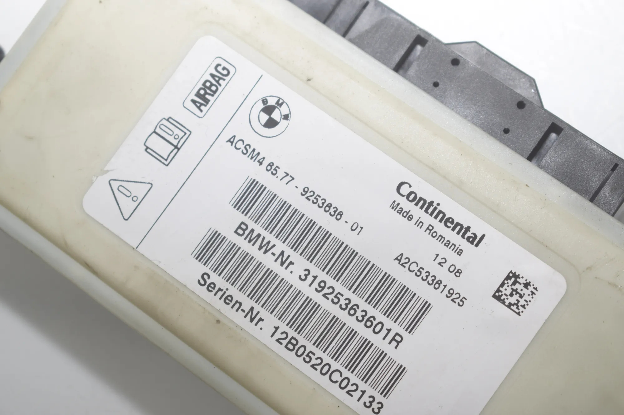Other Control Units – OEM 9253636 · BMW X3 (F25) BMW X3 (F25) xDrive 30 d 2012 – 4