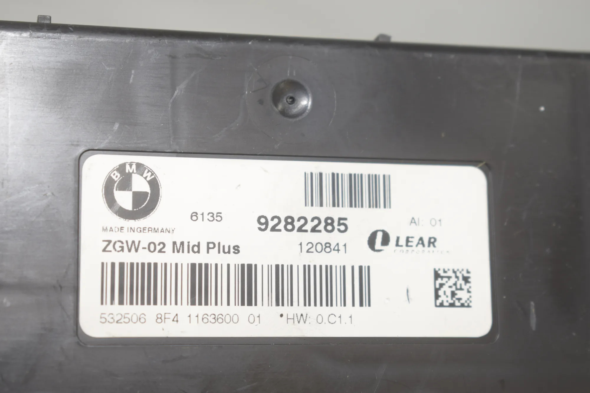 Other Control Units – OEM 9286129 · BMW X3 (F25) BMW X3 (F25) xDrive 30 d 2012 – 6
