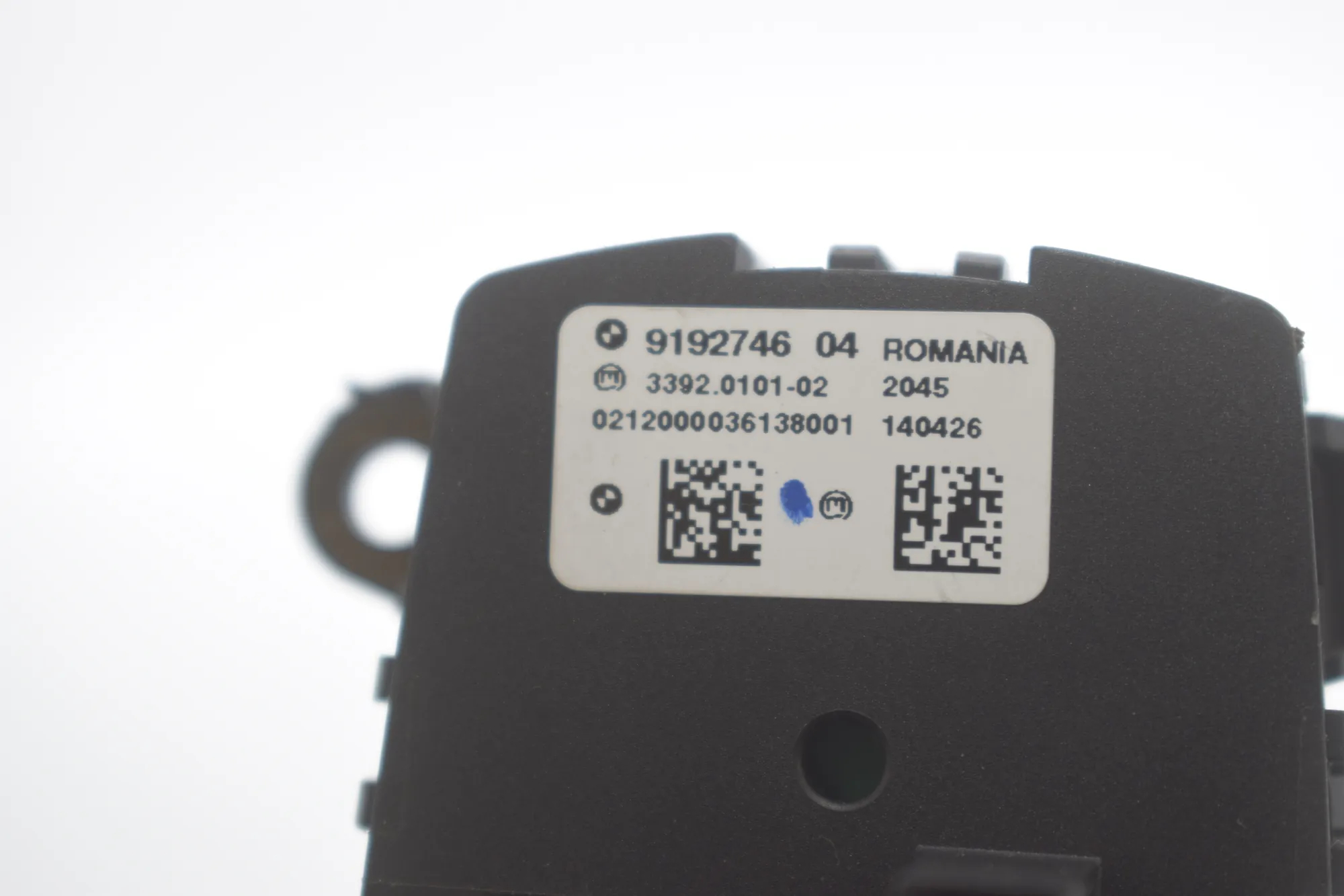 Headlight Switch Control Unit – OEM 9192746 · BMW X3 (F25) BMW X3 (F25) xDrive 30 d 2012 – 5