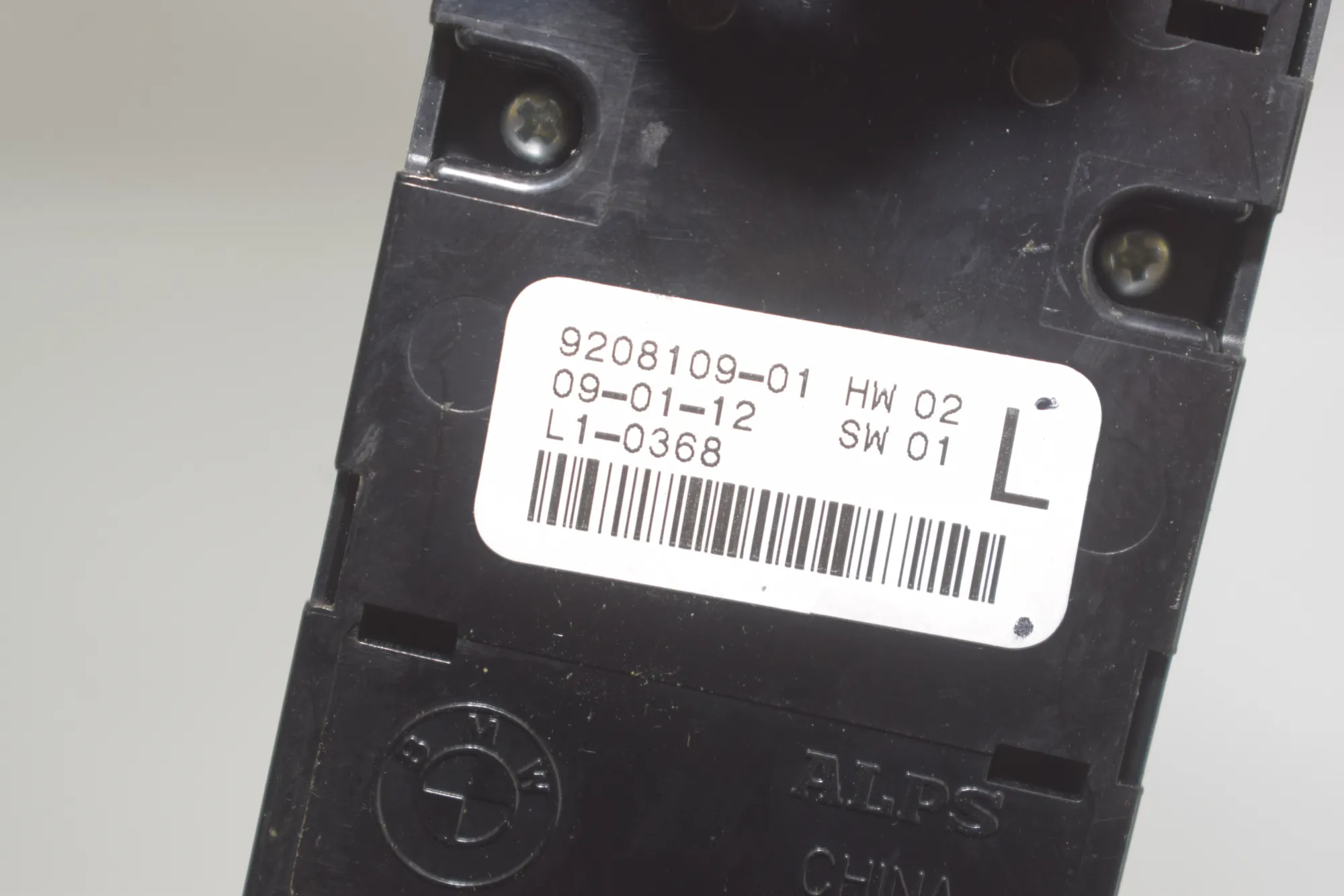 Switches – OEM 9240295 · BMW X3 (F25) BMW X3 (F25) xDrive 30 d 2012 – 5