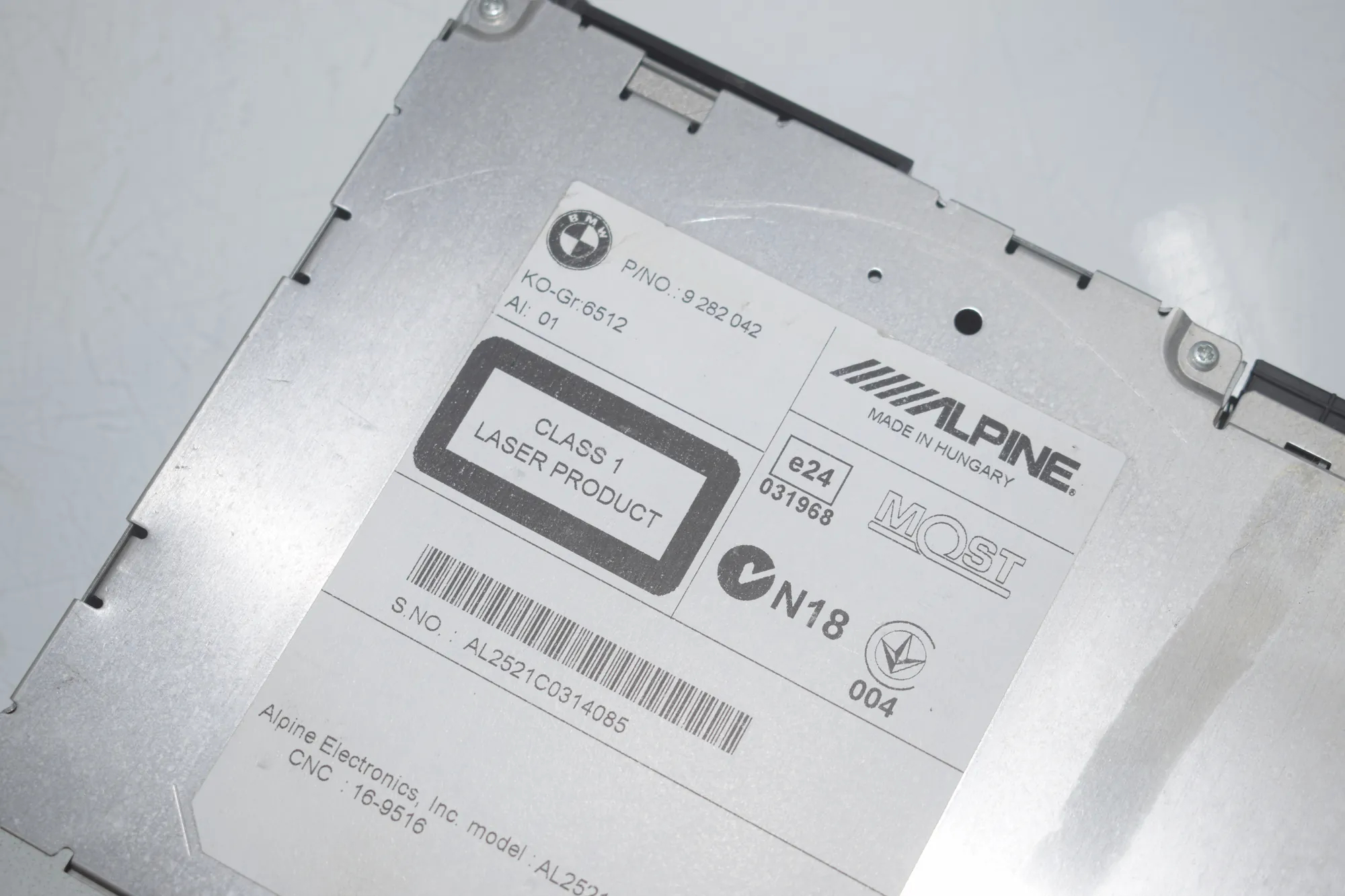 Navigation System – OEM 9253944 · BMW X3 (F25) BMW X3 (F25) xDrive 30 d 2012 – 10