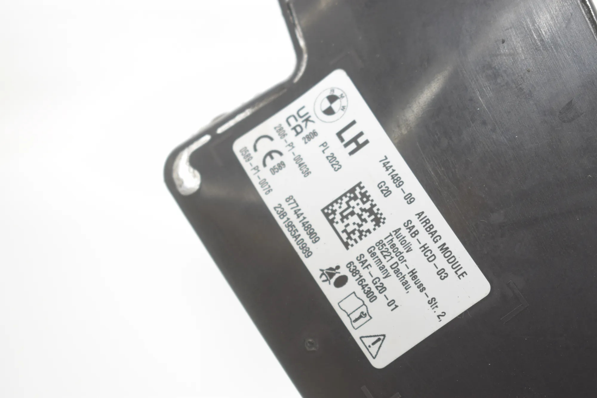 Seat Safety Bag SRS – OEM 7441489 · BMW 3 Touring (G21) BMW 3 Touring (G21) 320 d Mild-Hybrid 2023 – 4