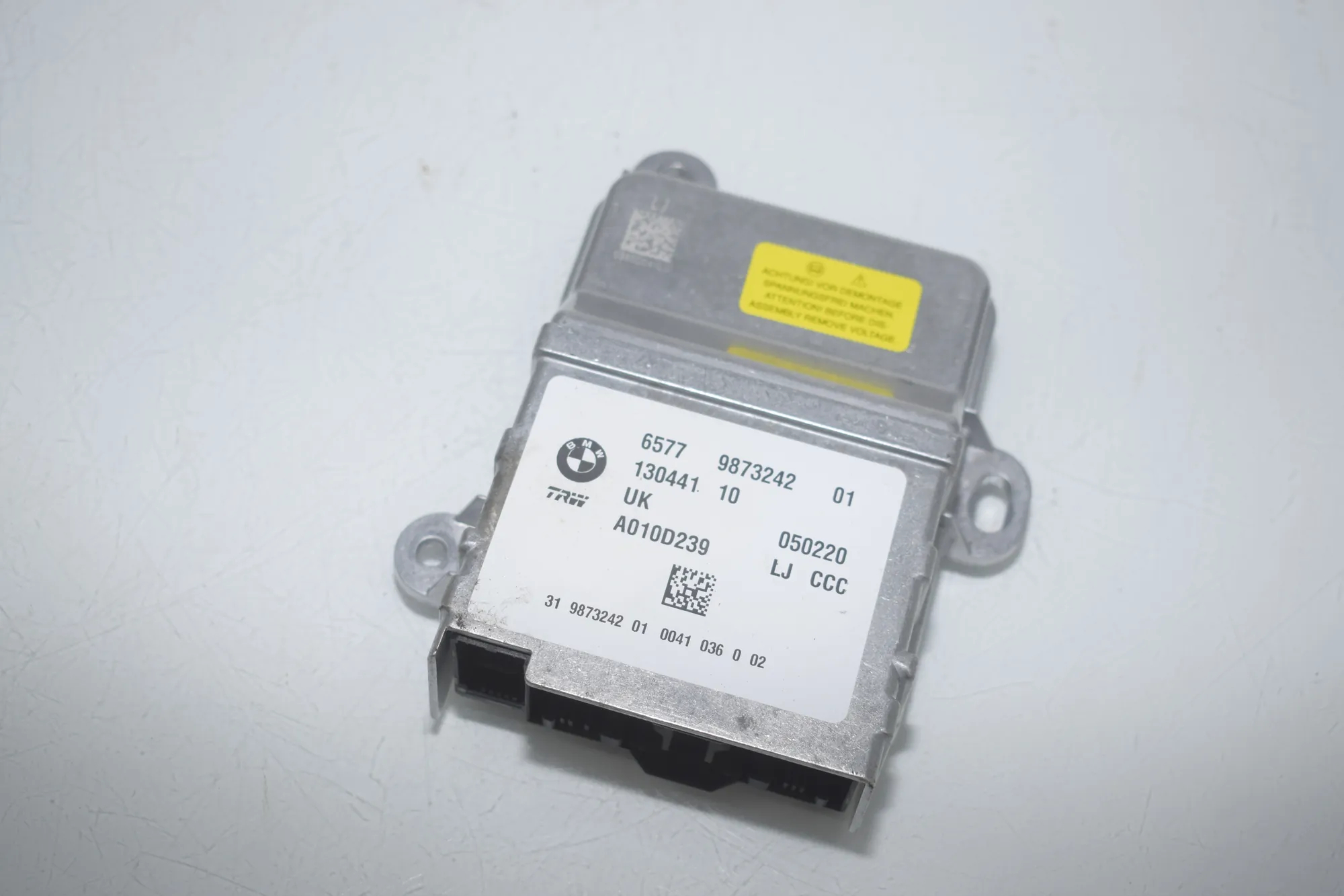 SRS Control Unit – OEM 9873242 · BMW i3 (I01) BMW i3 (I01) Electric 2020 – 2