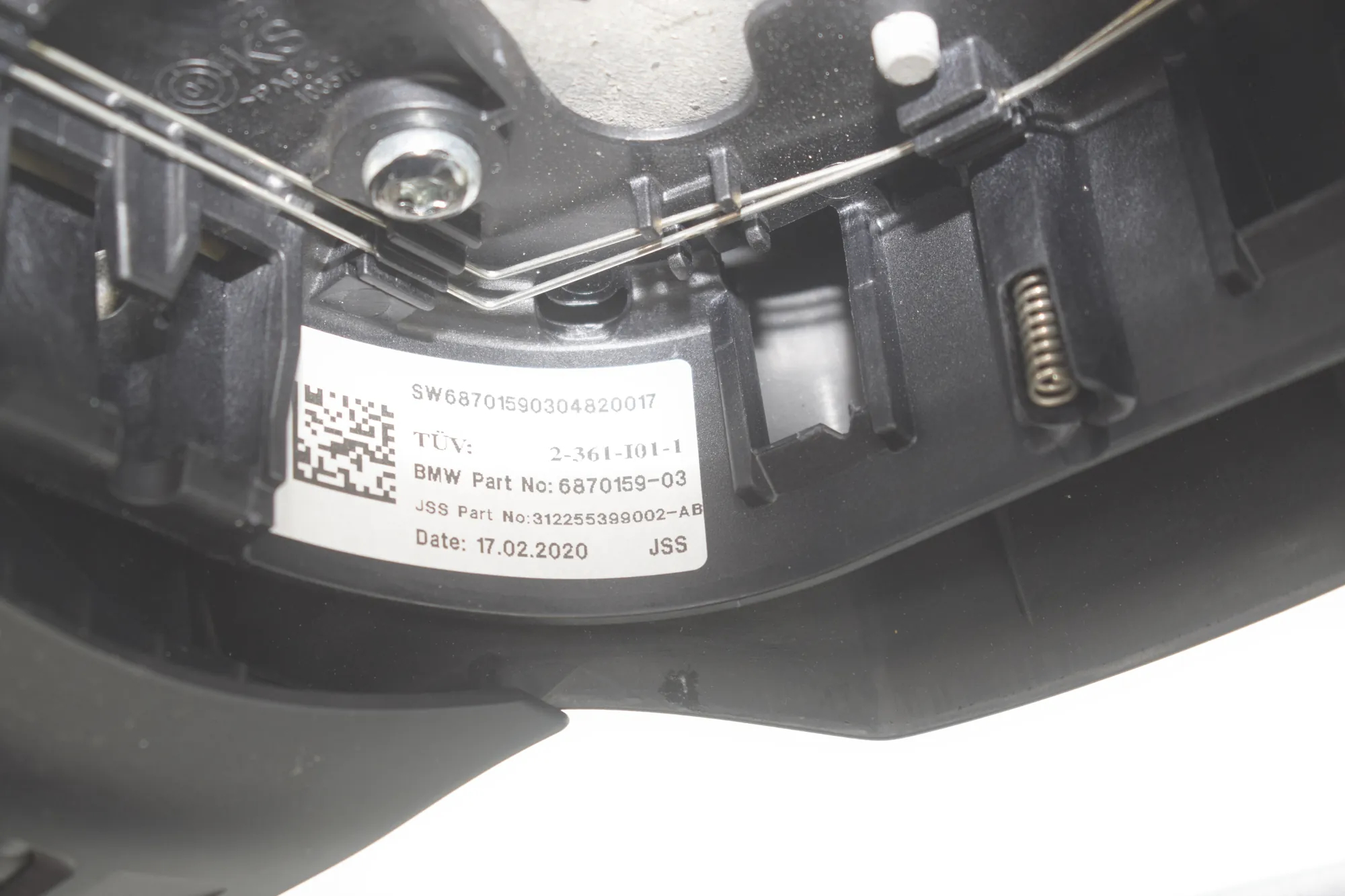 Steering Wheel – OEM 6870159 · BMW i3 (I01) BMW i3 (I01) Electric 2020 – 6