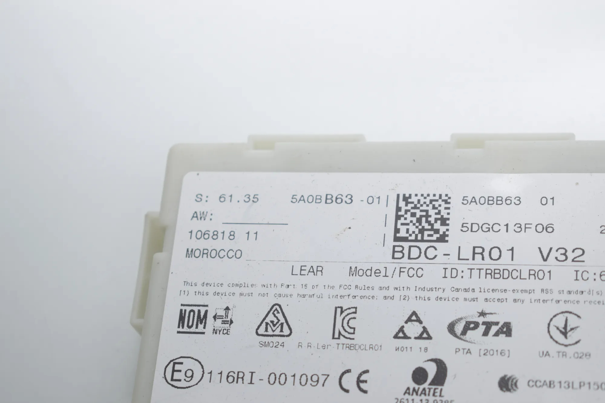 Engine Ignition ECU Set – OEM 5A0BB63 · BMW i3 (I01) BMW i3 (I01) Electric 2020 – 5