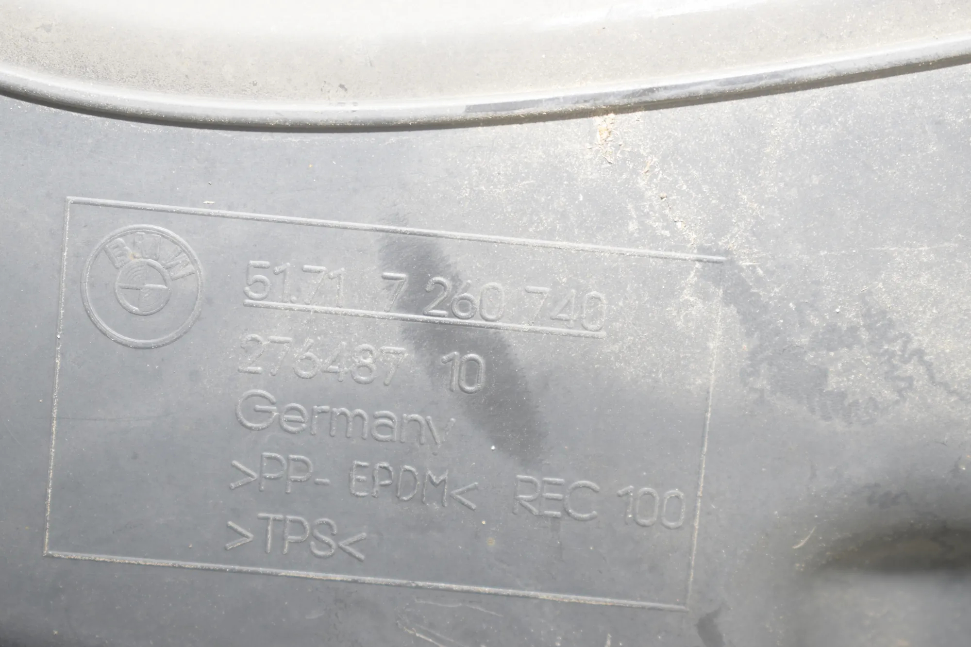 Other Body Parts – OEM 7260740 · BMW 3 (F30, F80) BMW 3 (F30, F80) 320 i 2012 – 4