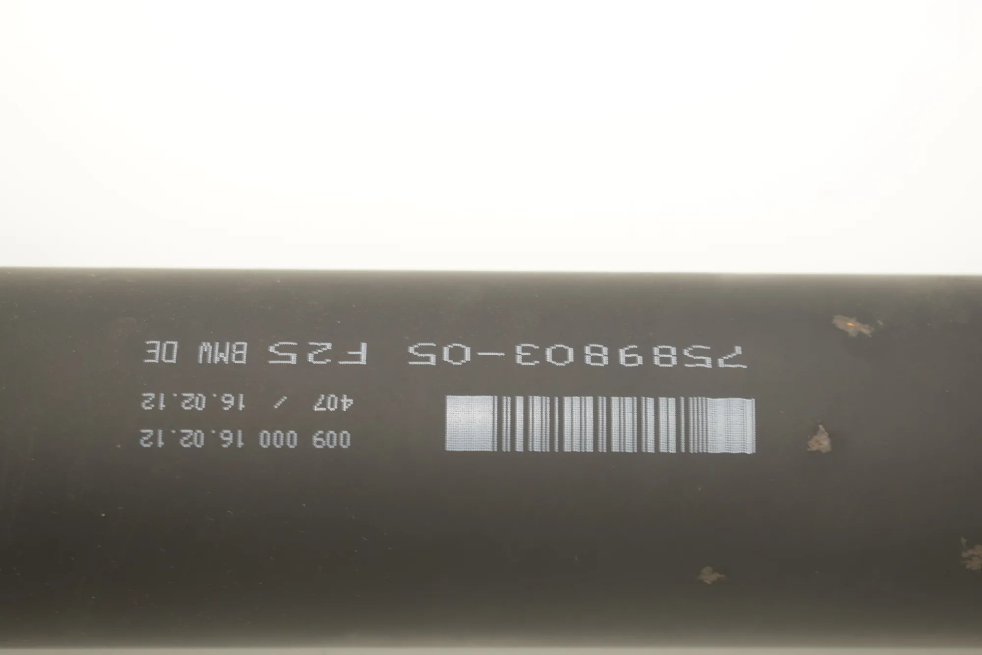 Propshaft Cardan – OEM 7589803 · BMW X3 (F25) BMW X3 (F25) xDrive 30 d 2012 – 4