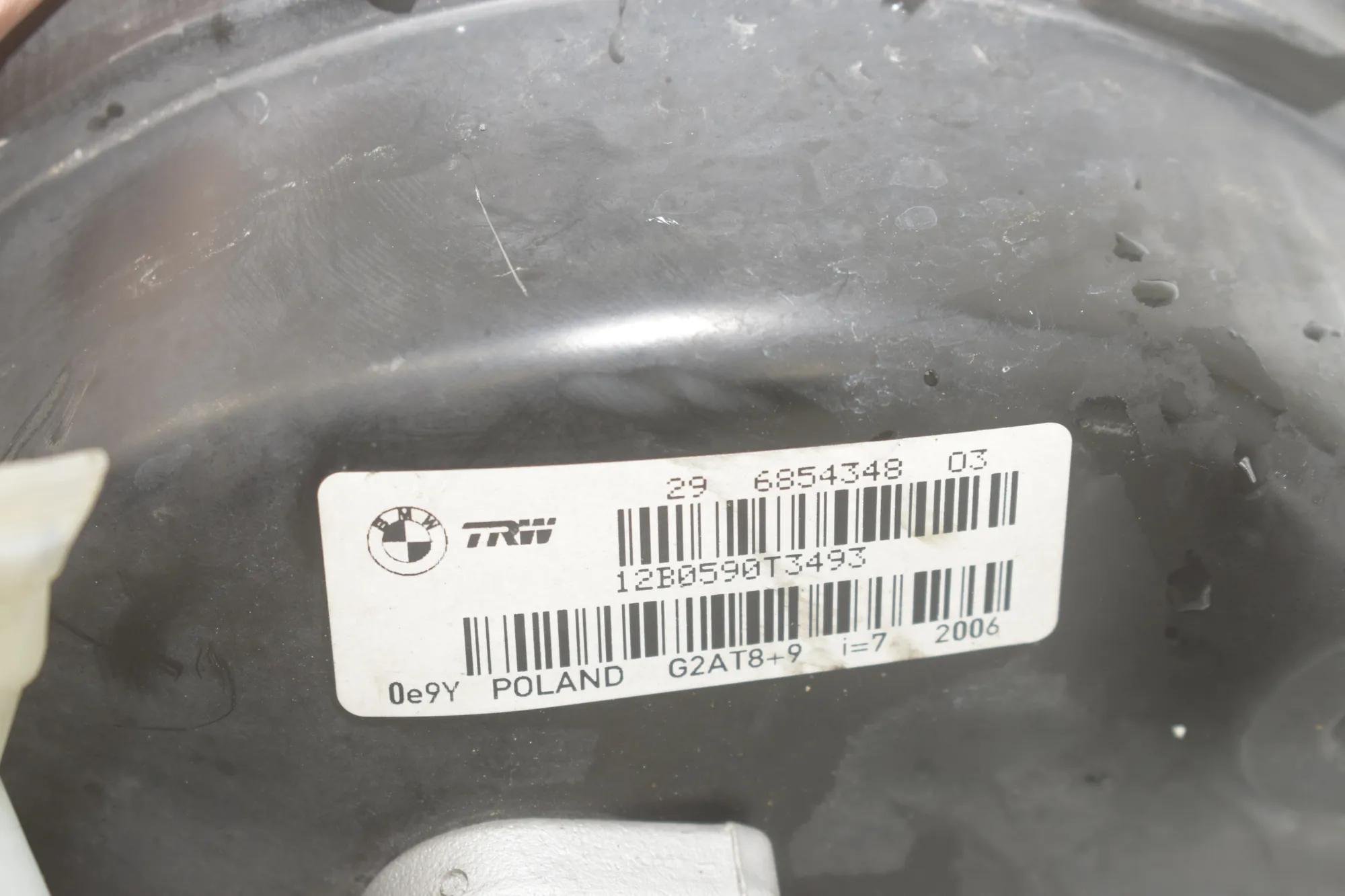 Brake Servo Booster – OEM 6854348 · BMW X3 (F25) BMW X3 (F25) xDrive 30 d 2012 – 4