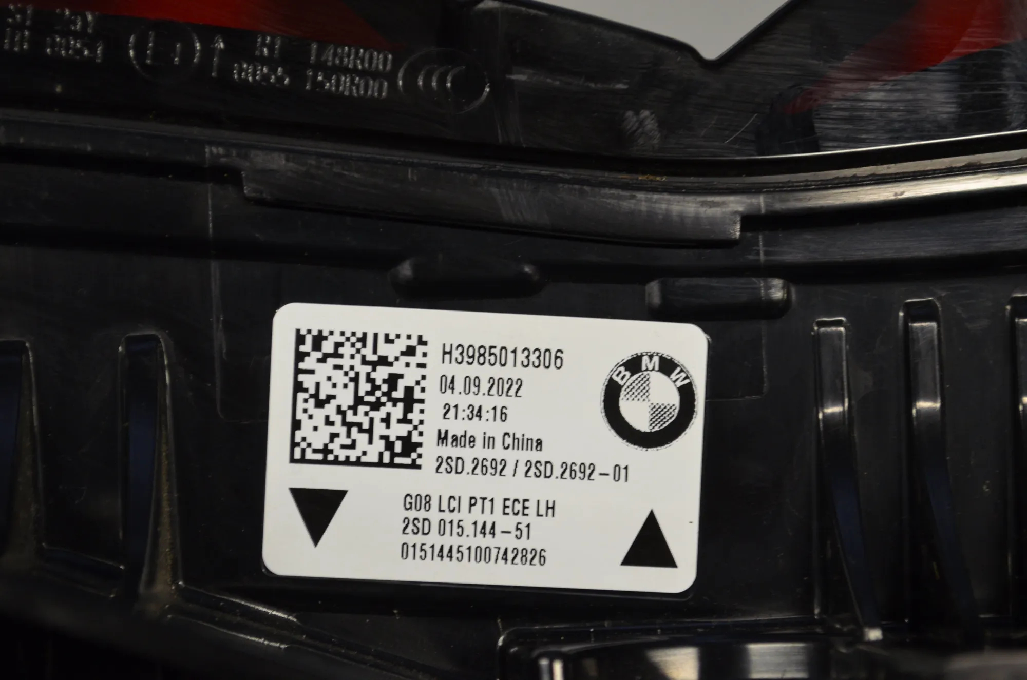 Rear Left Tail Light – OEM 9463047 · BMW iX3 (G08) BMW iX3 (G08) Electric (286 HP) 2022 – 7
