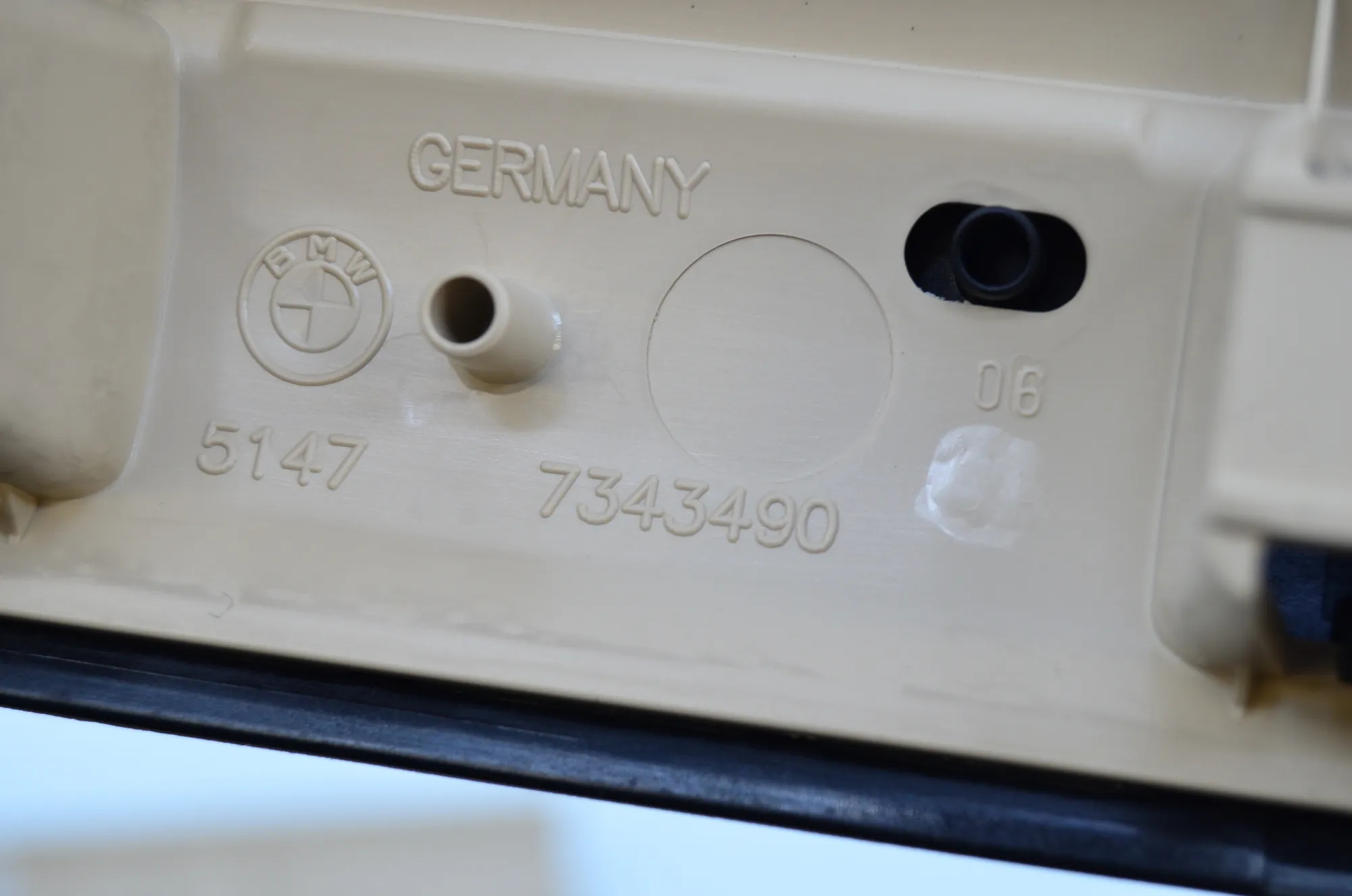 Front Left A Pillar Trim – OEM 7343386 · BMW 7 (G11, G12) 750 d, Ld xDrive 2016 – 10