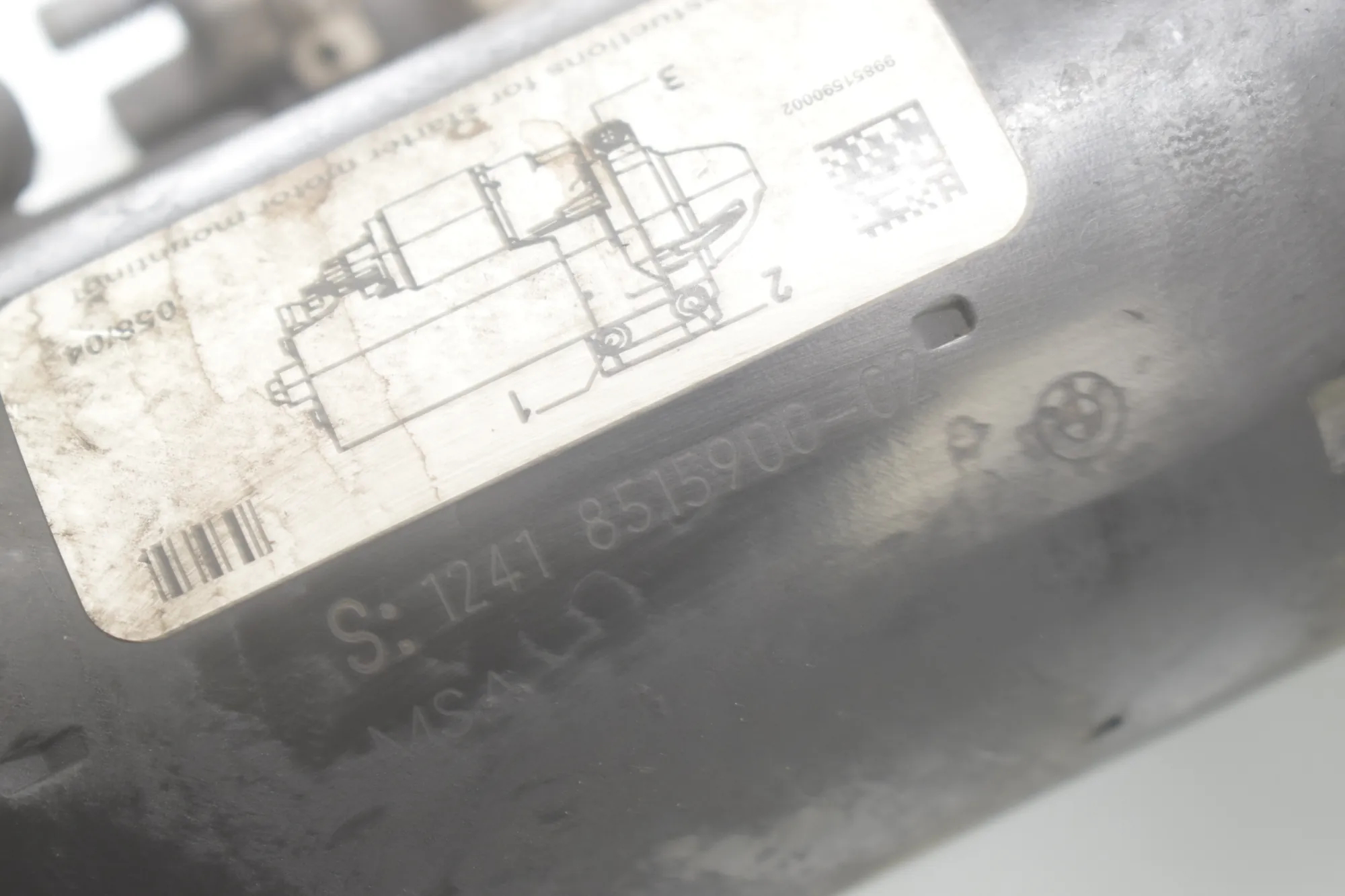 Starter Motor – OEM 8515900 · BMW 7 (F01, F02) BMW 7 (F01, F02) 730 d xDrive 2012 – 4