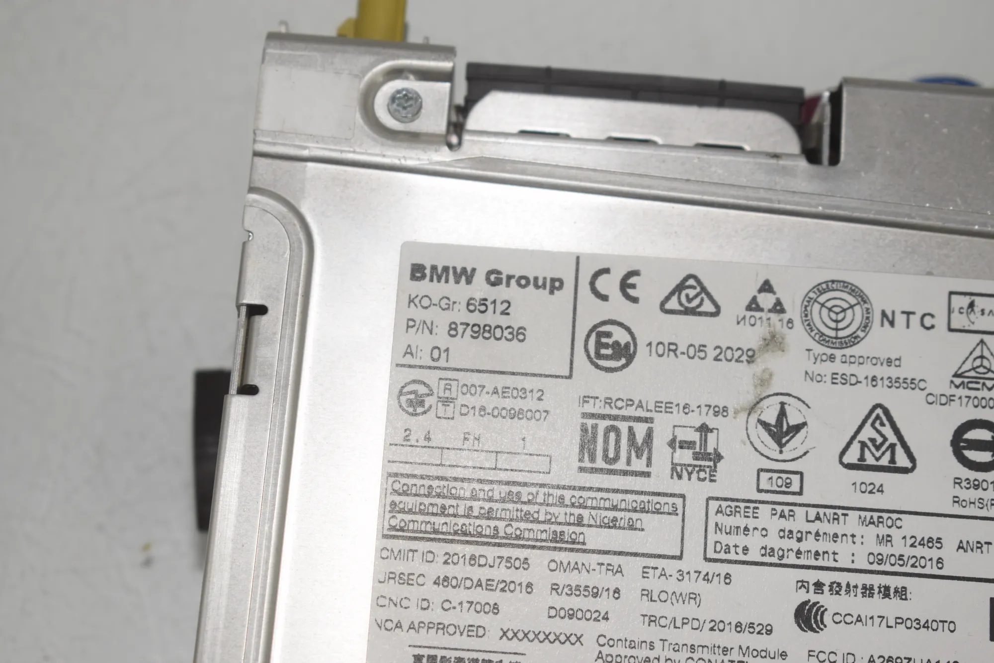 Navigation System – OEM 6992827 · BMW 2 Active Tourer (F45) BMW 2 Active Tourer (F45) 216 i 2017 – 10