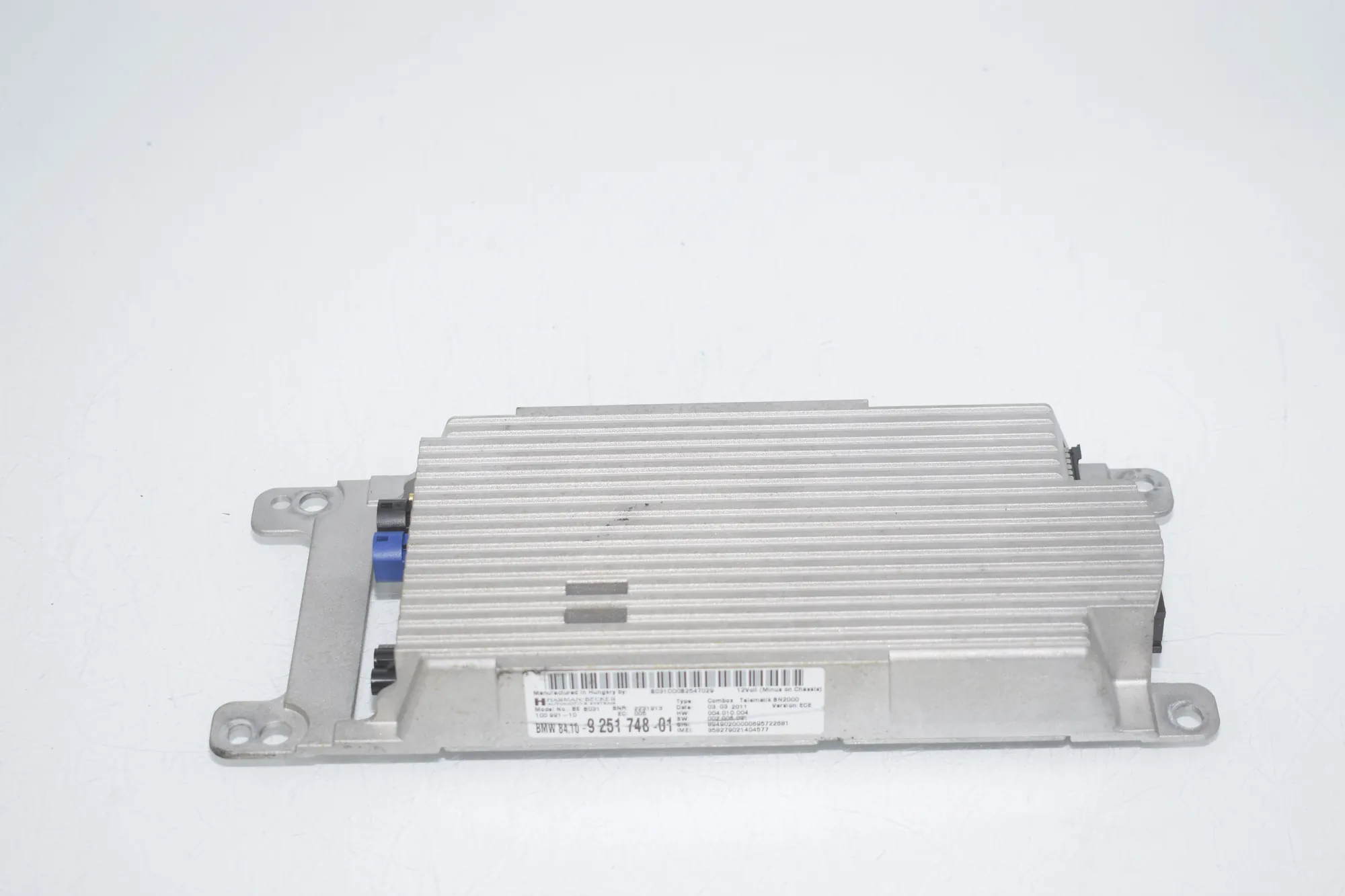 Bluetooth Control Unit – OEM 9251748 · BMW X5 (E70) BMW X5 (E70) xDrive 40 d 2011